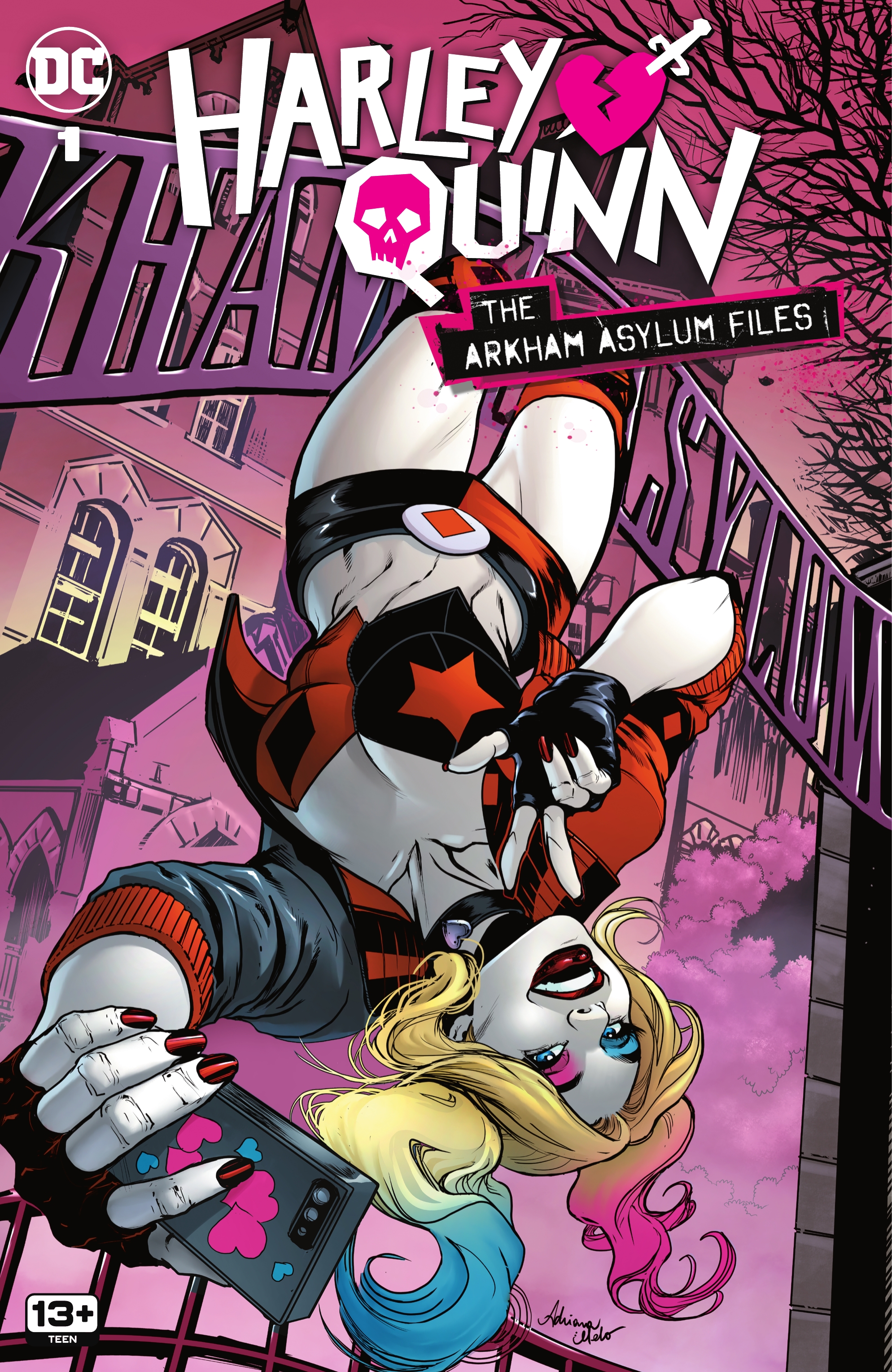Read online Harley Quinn: The Arkham Asylum Files comic -  Issue #1 - 1
