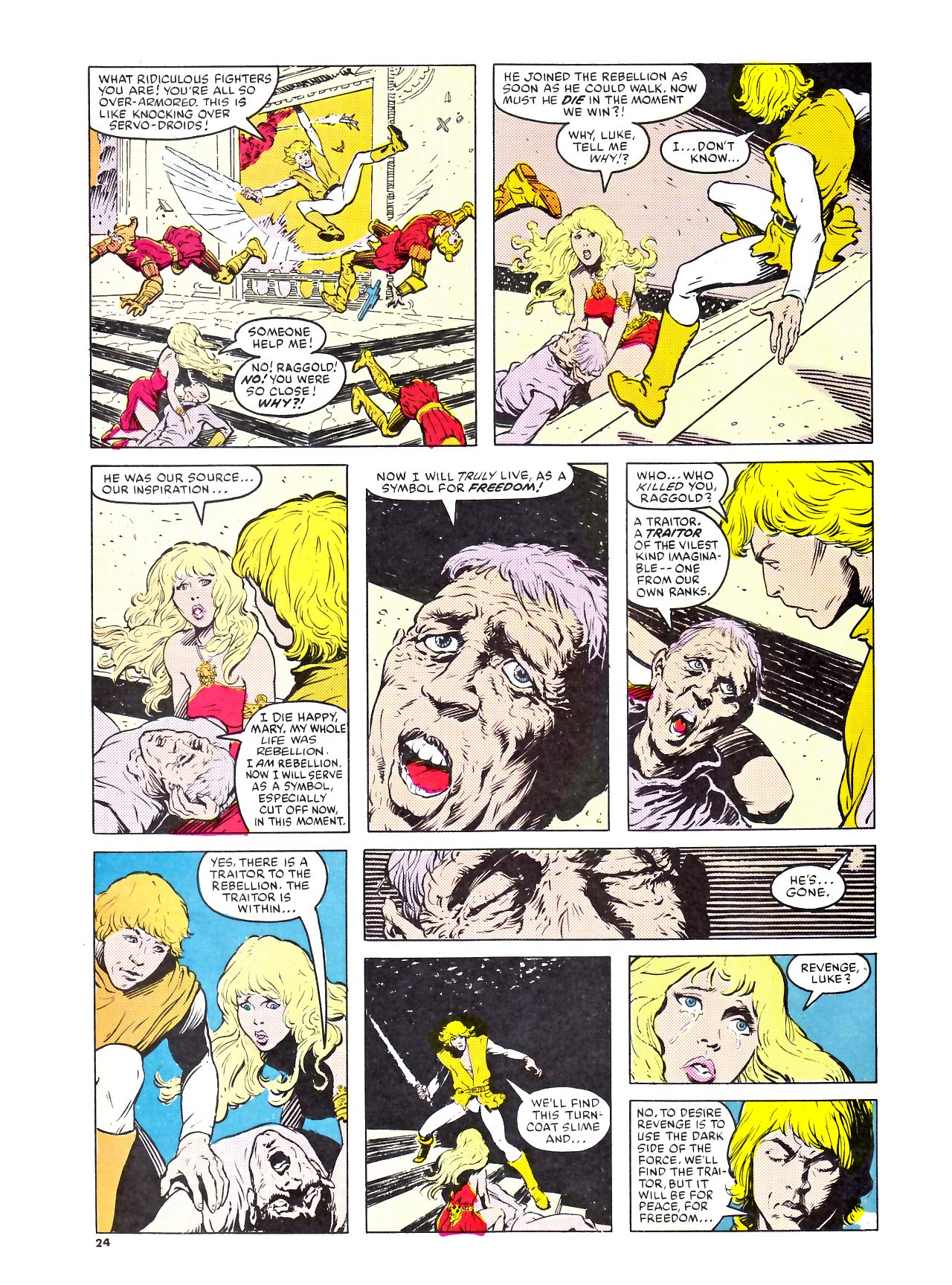 Read online Return of the Jedi comic -  Issue #75 - 24