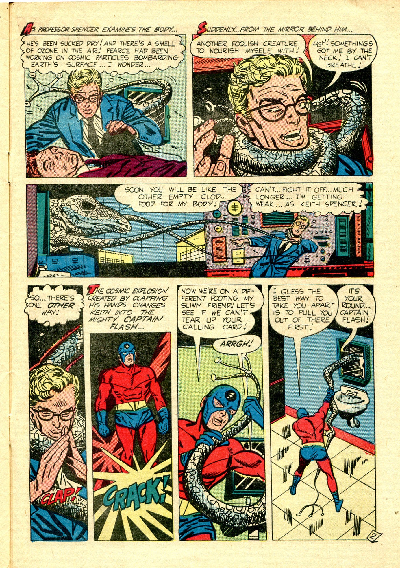 Read online Captain Flash comic -  Issue #1 - 28