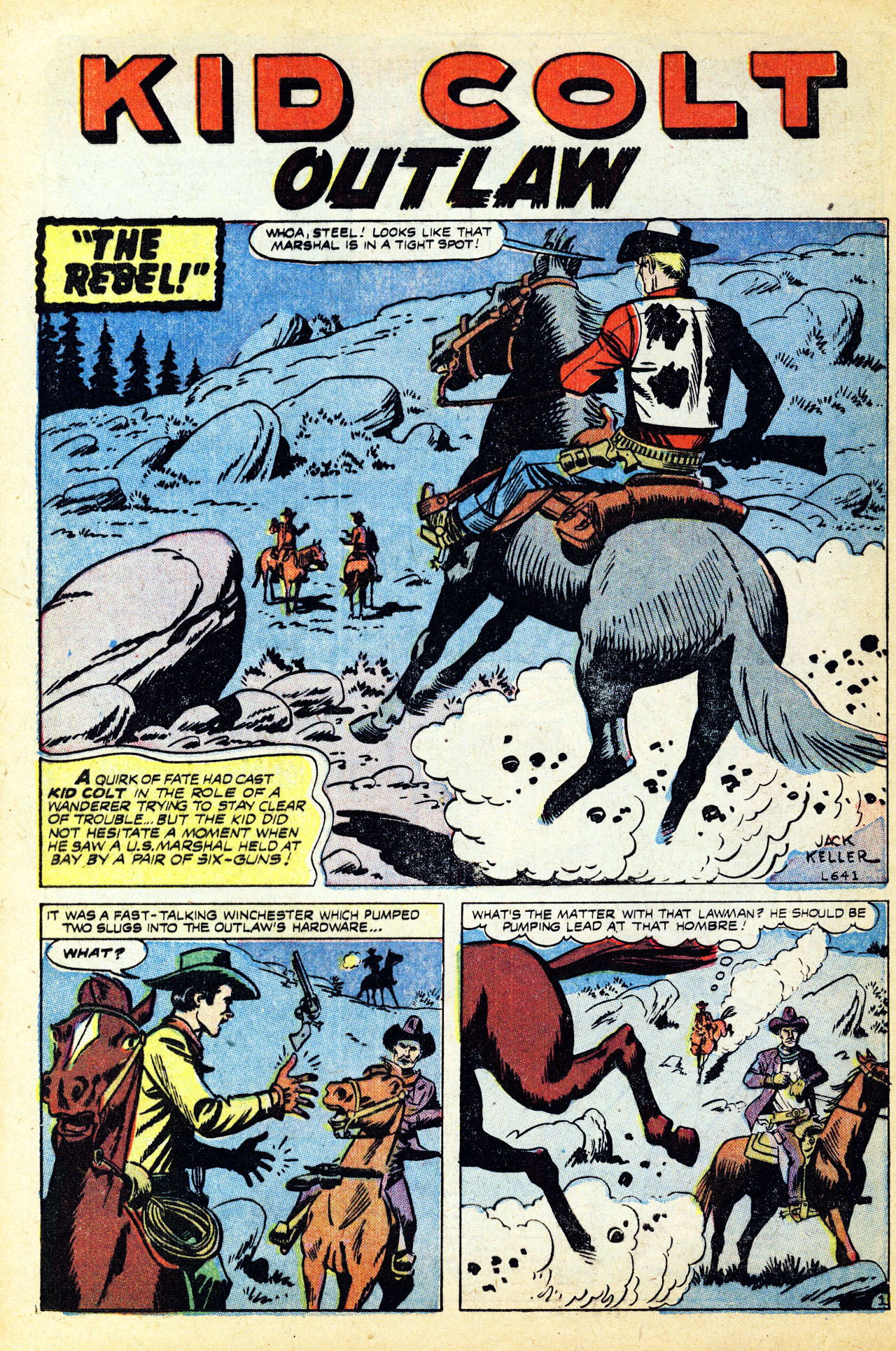 Read online Kid Colt Outlaw comic -  Issue #71 - 16