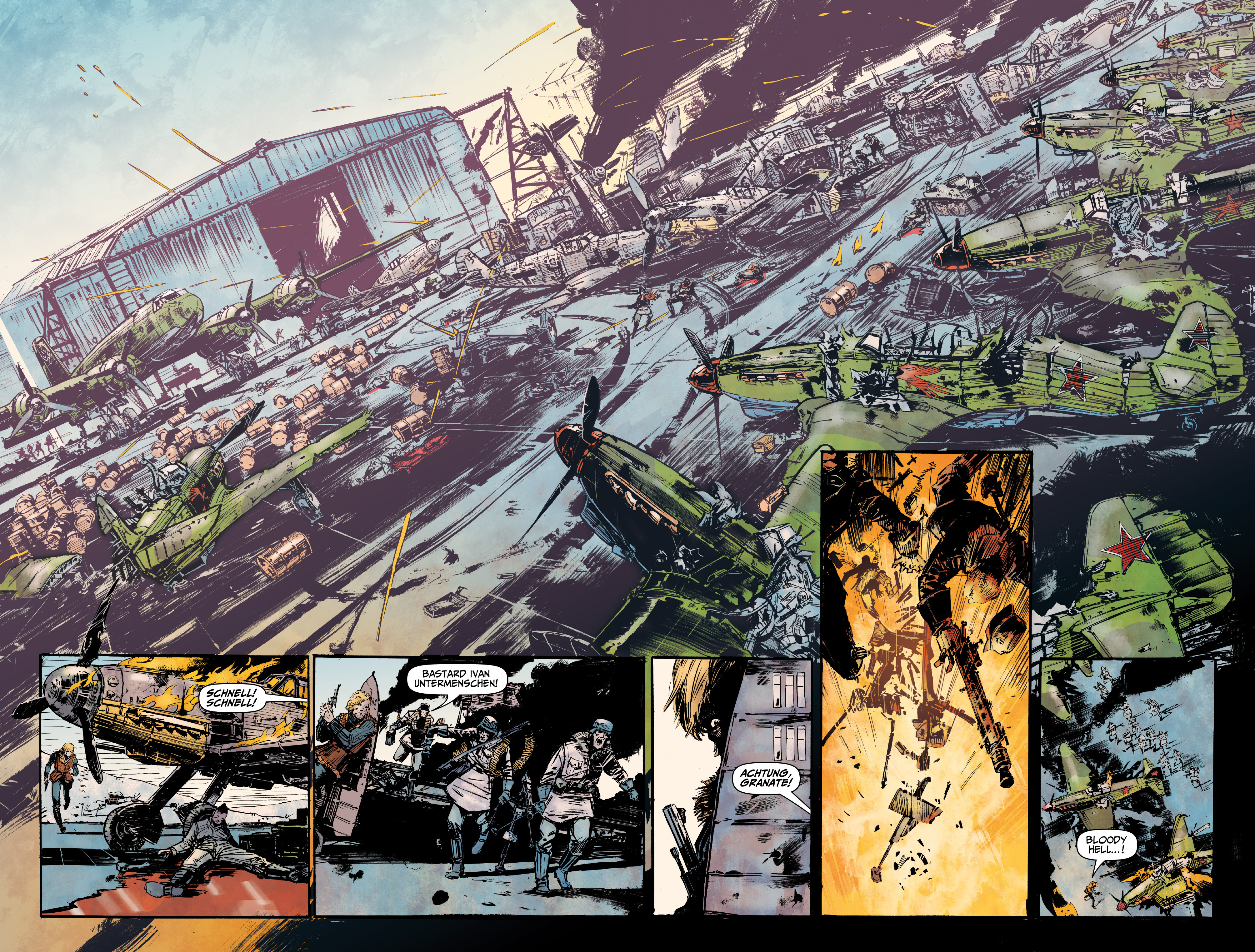 Read online Johnny Red comic -  Issue #5 - 15