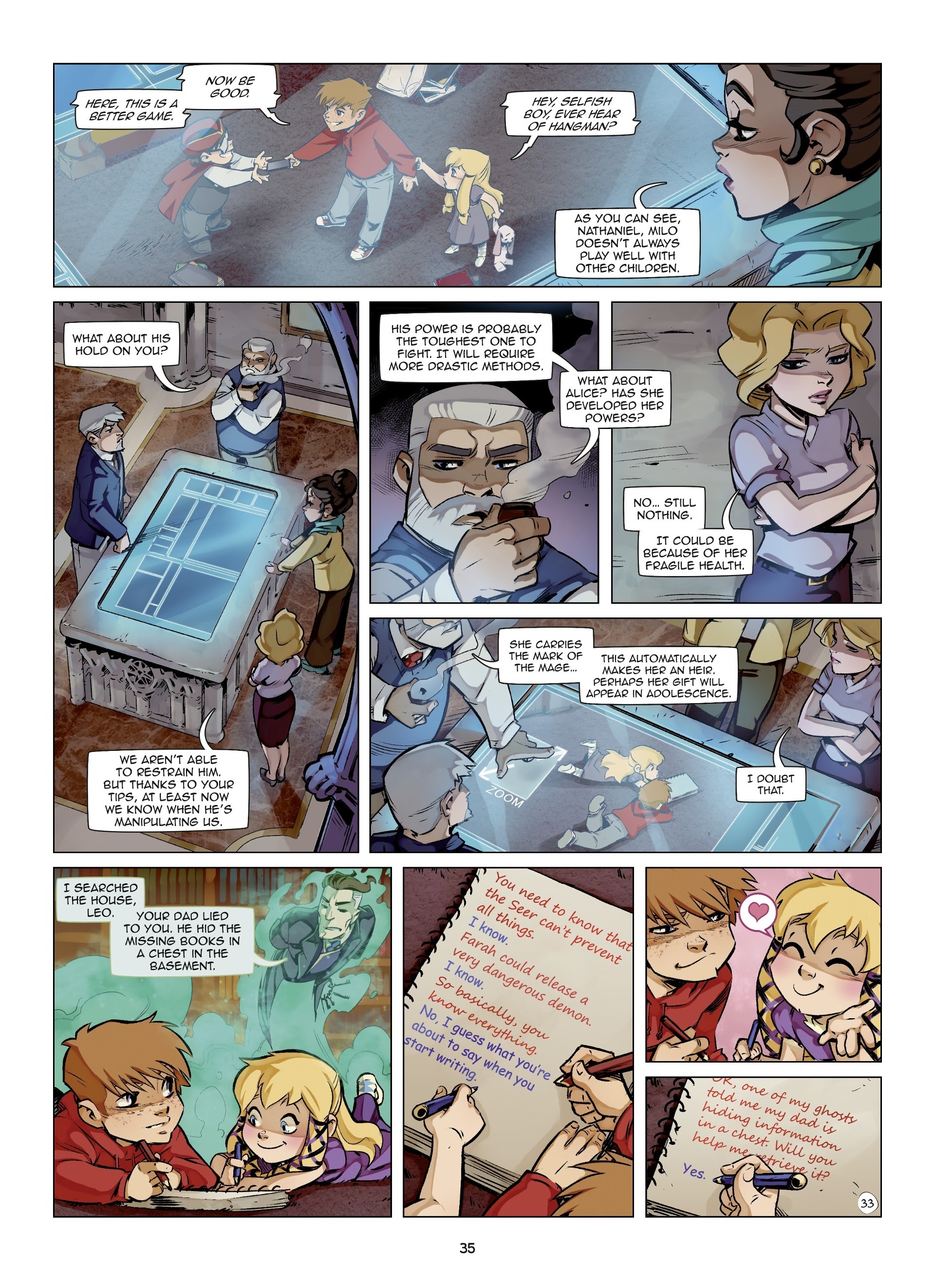Read online Magic 7 comic -  Issue #4 - 37
