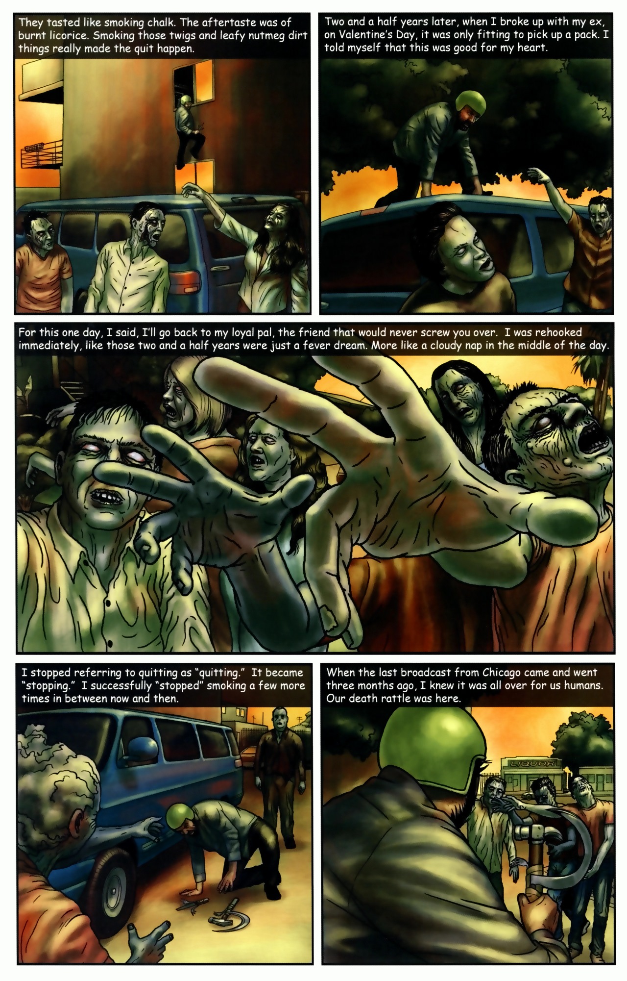 Read online Zombie Tales: The Series comic -  Issue #7 - 21