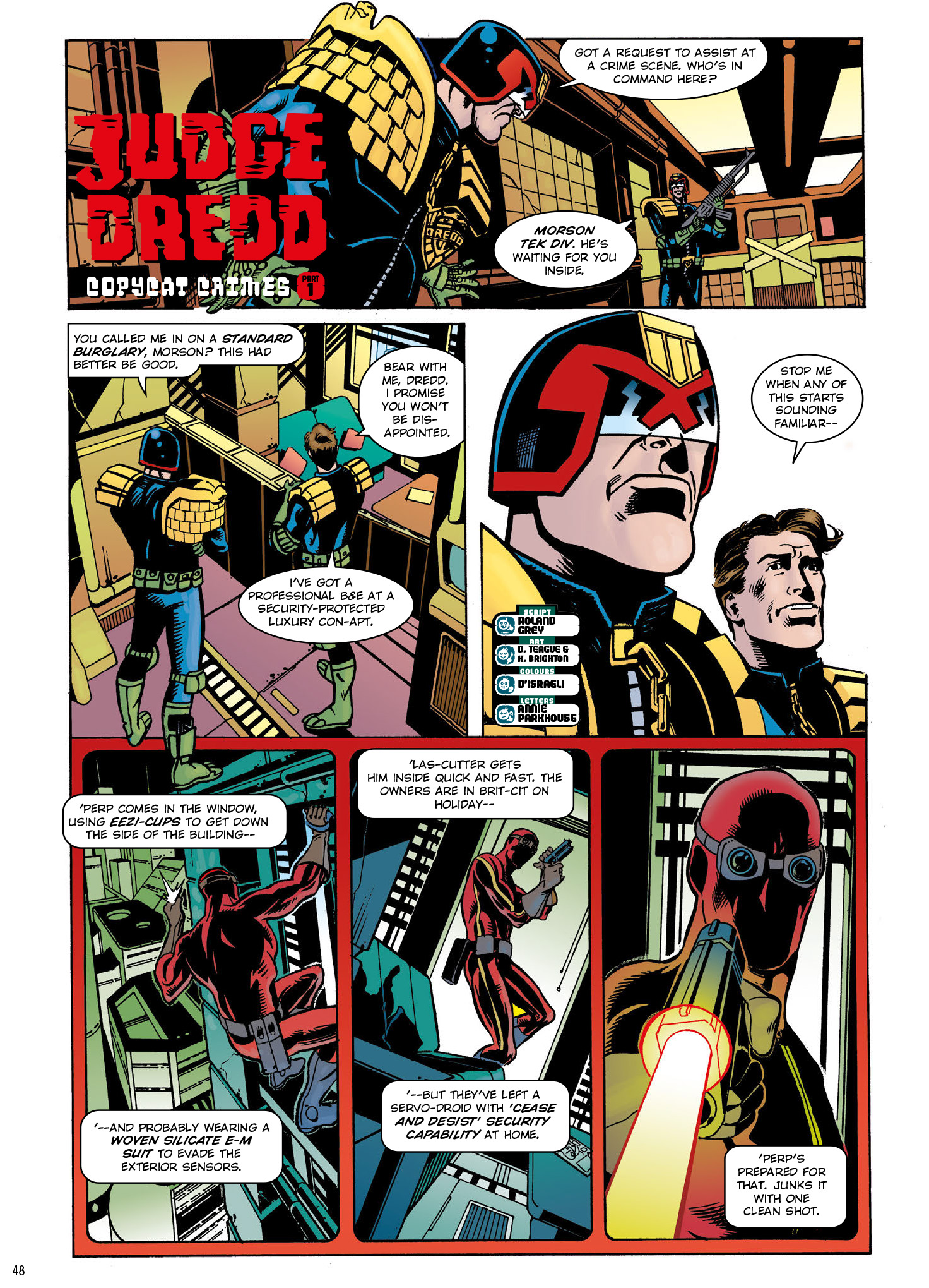 Read online Judge Dredd: The Complete Case Files comic -  Issue # TPB 32 (Part 1) - 50