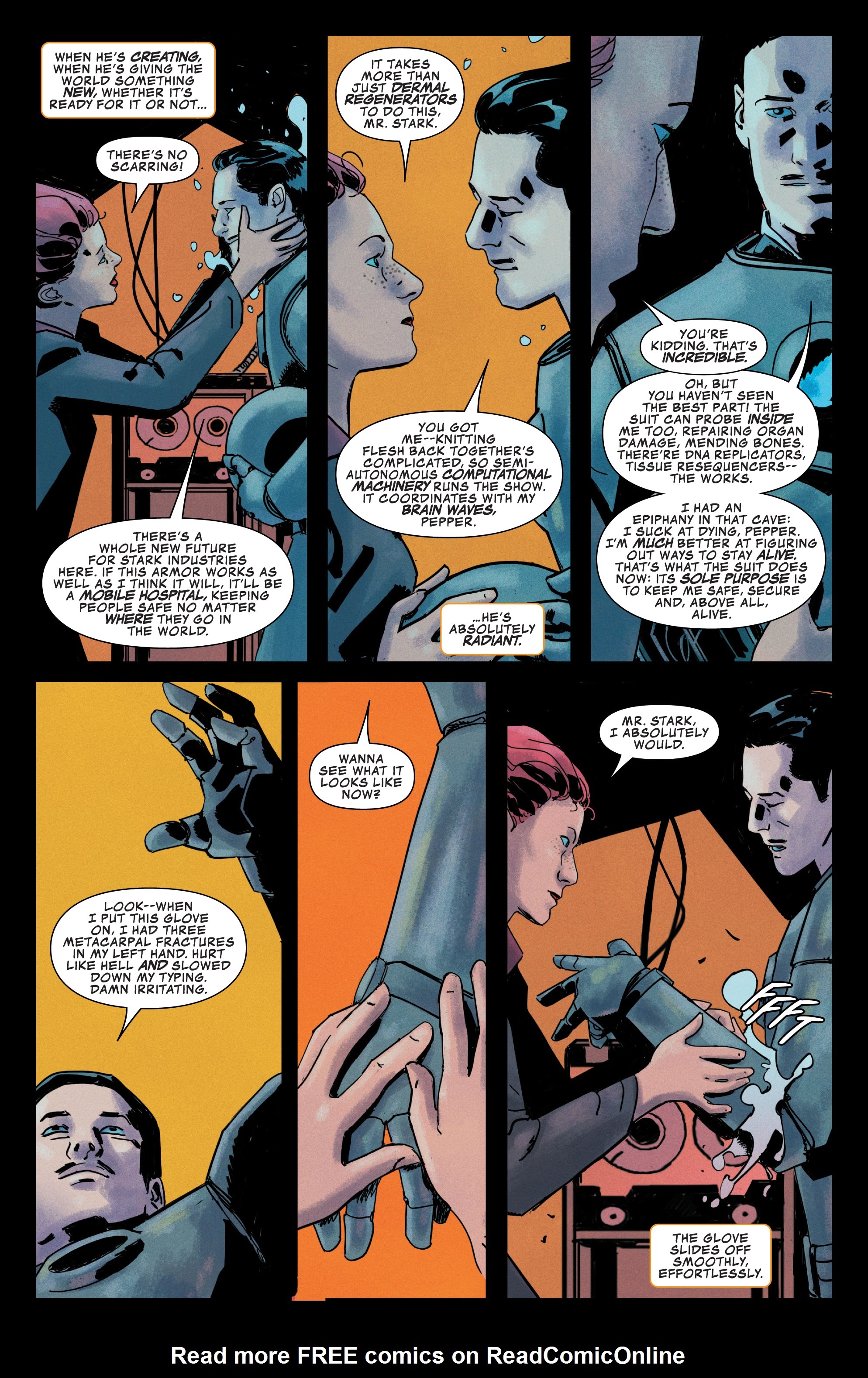 Read online The Darkhold comic -  Issue # Iron Man - 8