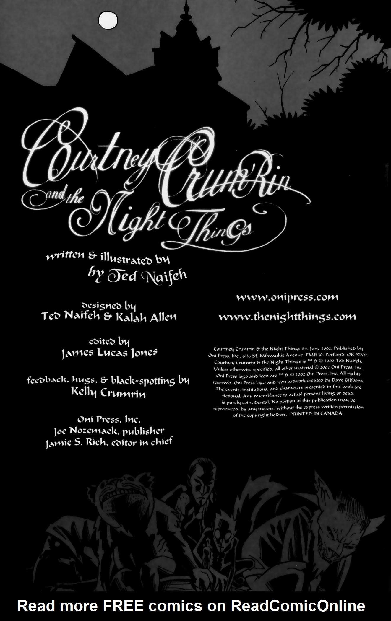 Read online Courtney Crumrin And The Night Things comic -  Issue #4 - 2