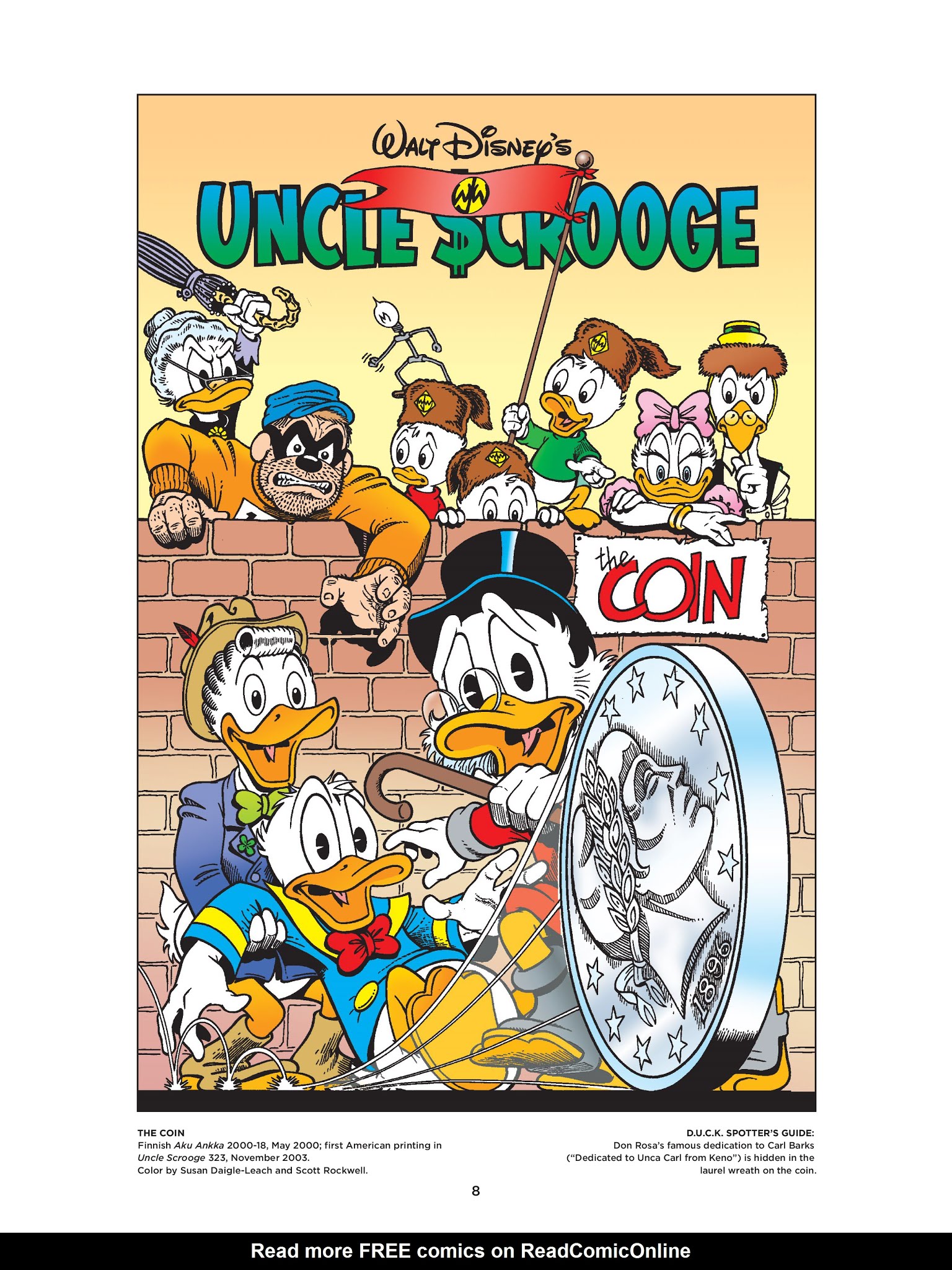 Read online Walt Disney Uncle Scrooge and Donald Duck: The Don Rosa Library comic -  Issue # TPB 9 (Part 1) - 9