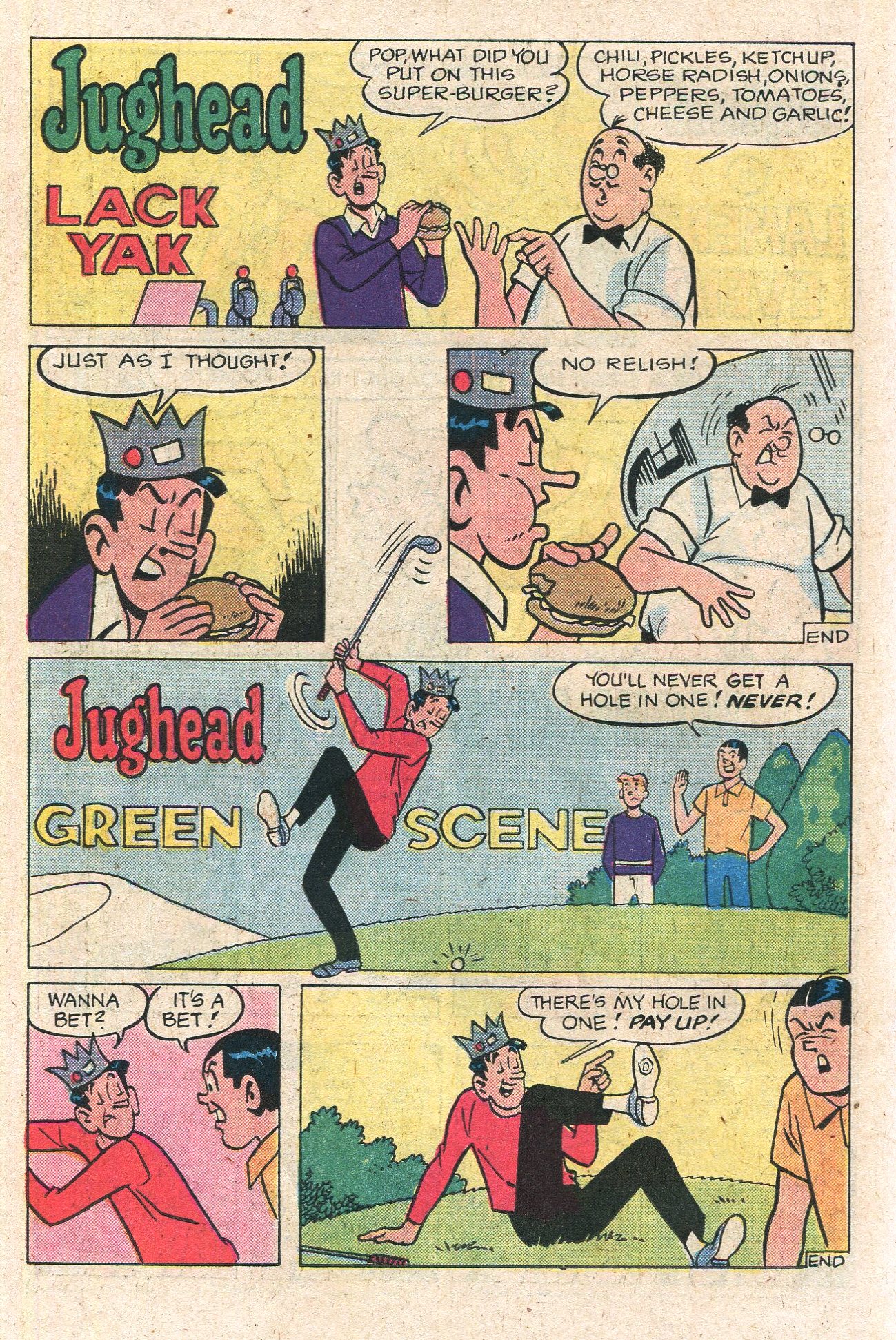 Read online Jughead's Jokes comic -  Issue #64 - 18