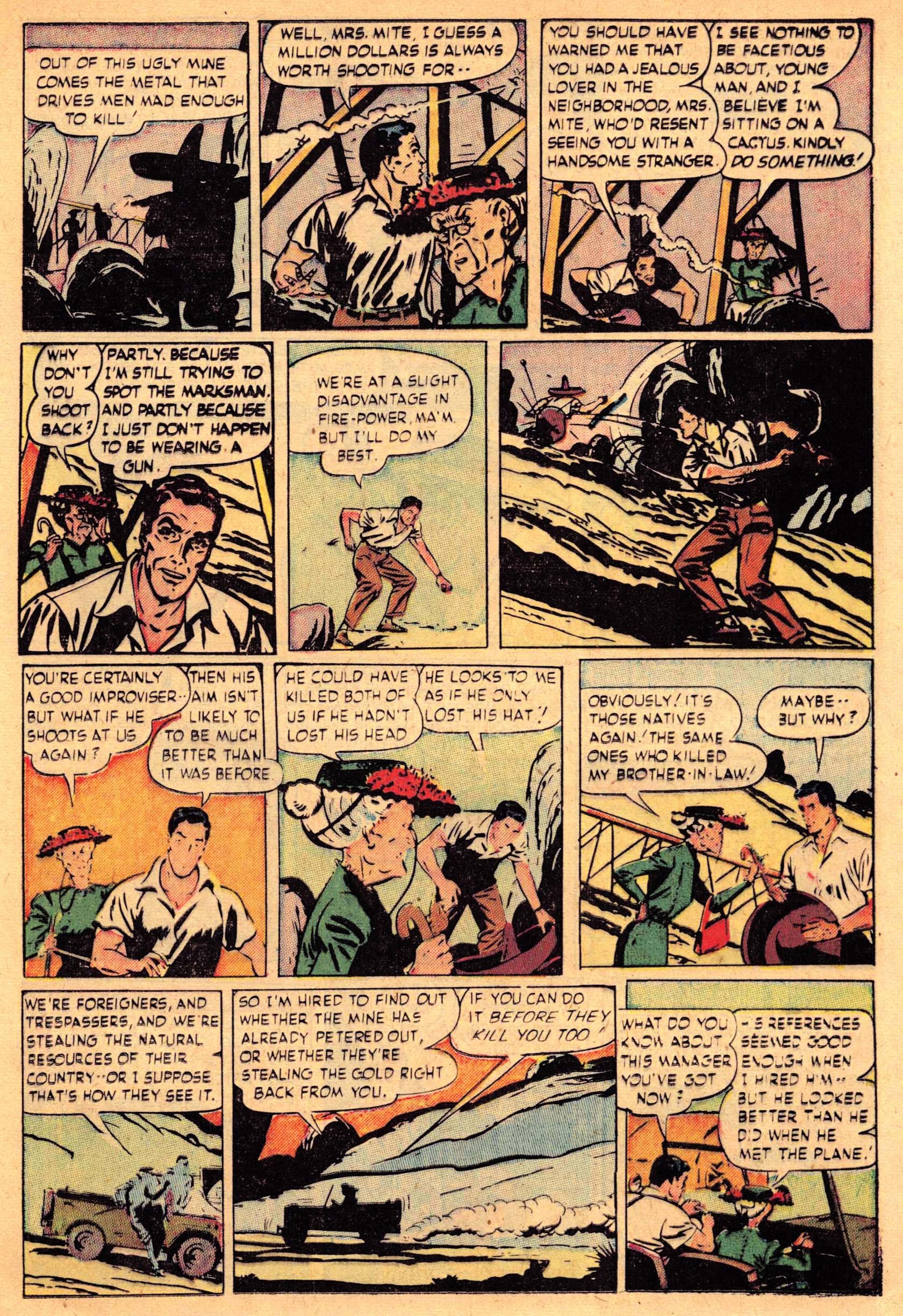 Read online The Saint (1947) comic -  Issue #11 - 21
