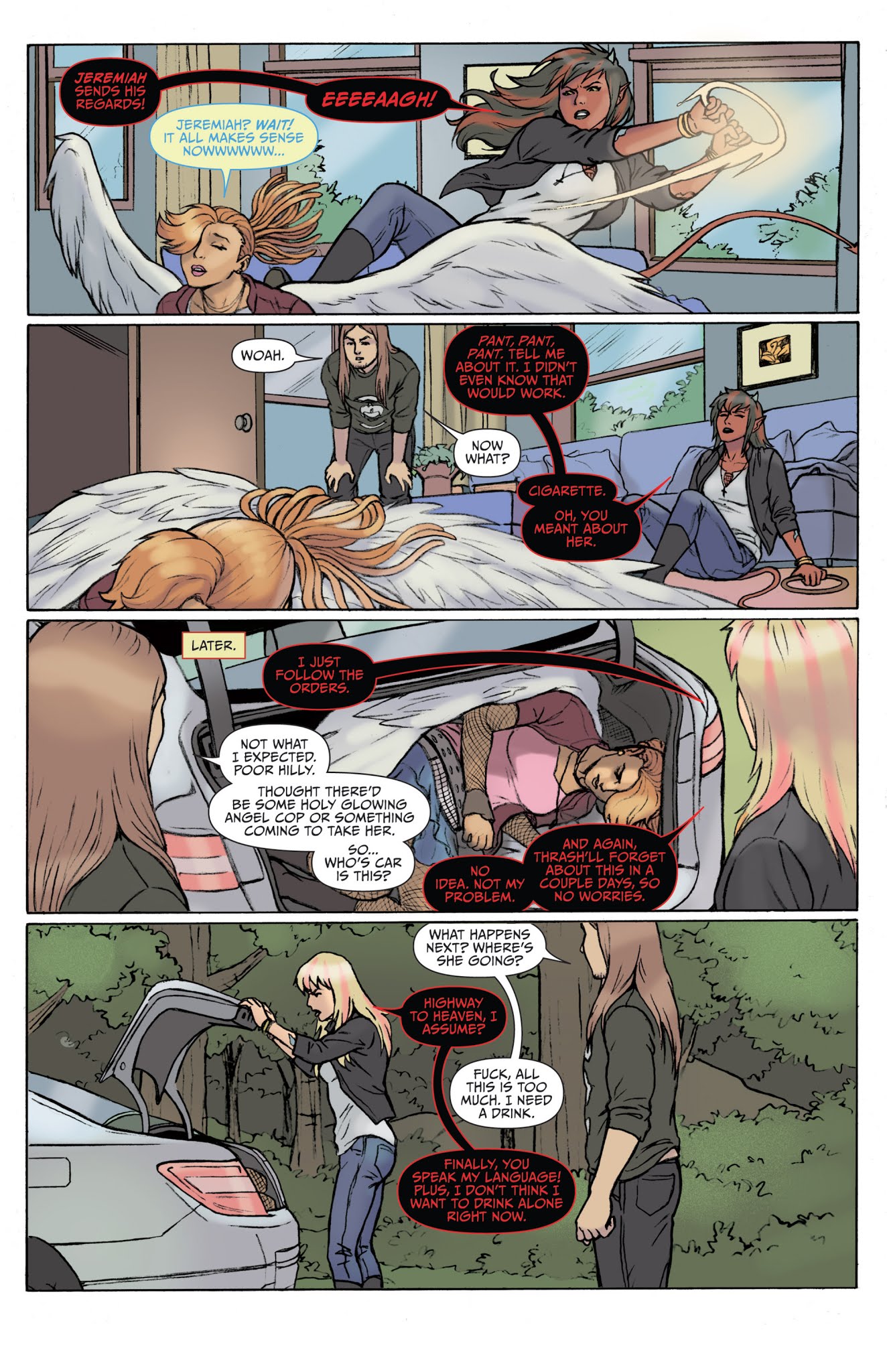 Read online Mercy Sparx Year One comic -  Issue #3 - 26