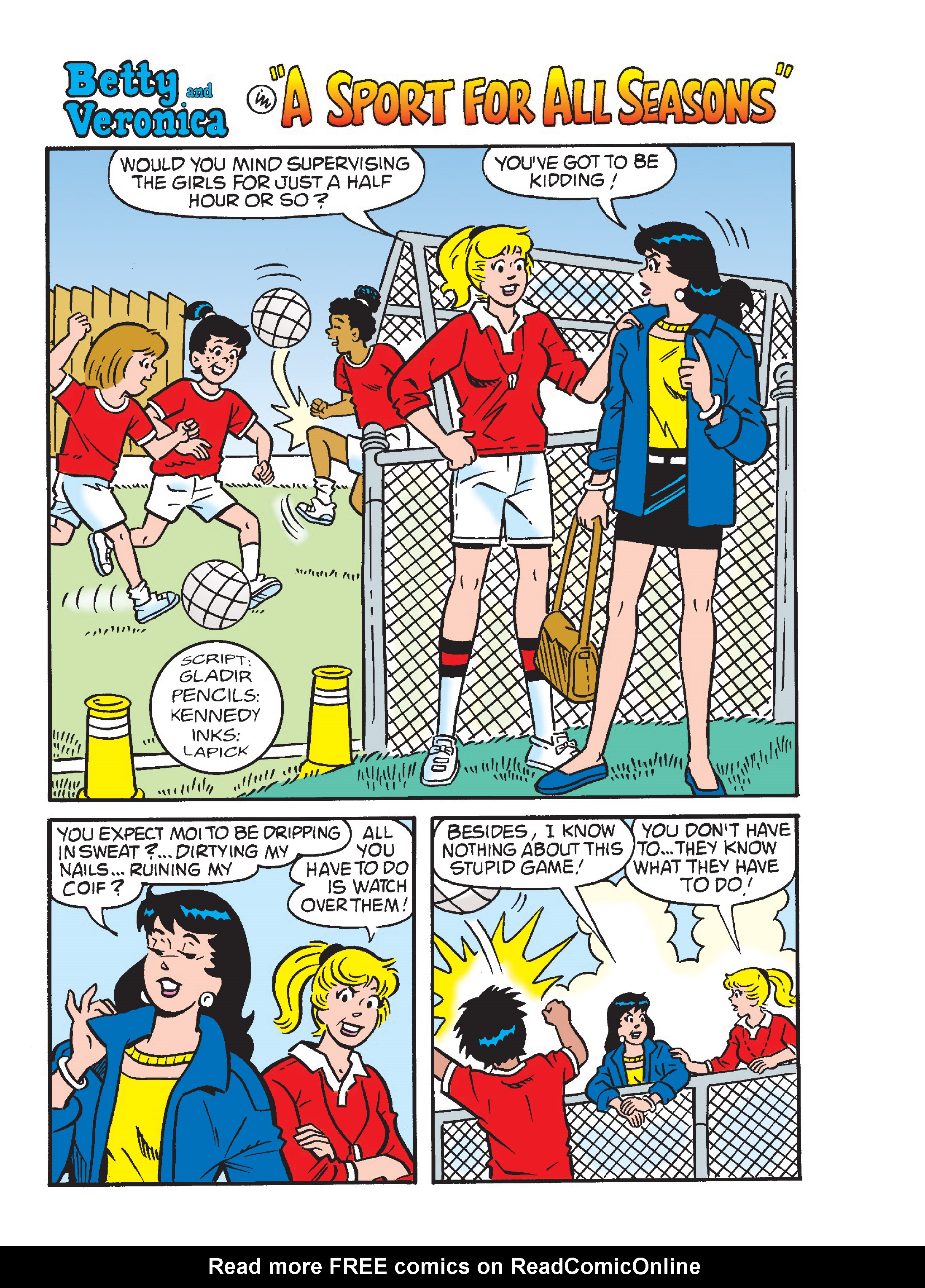 Read online Betty & Veronica Friends Double Digest comic -  Issue #270 - 7