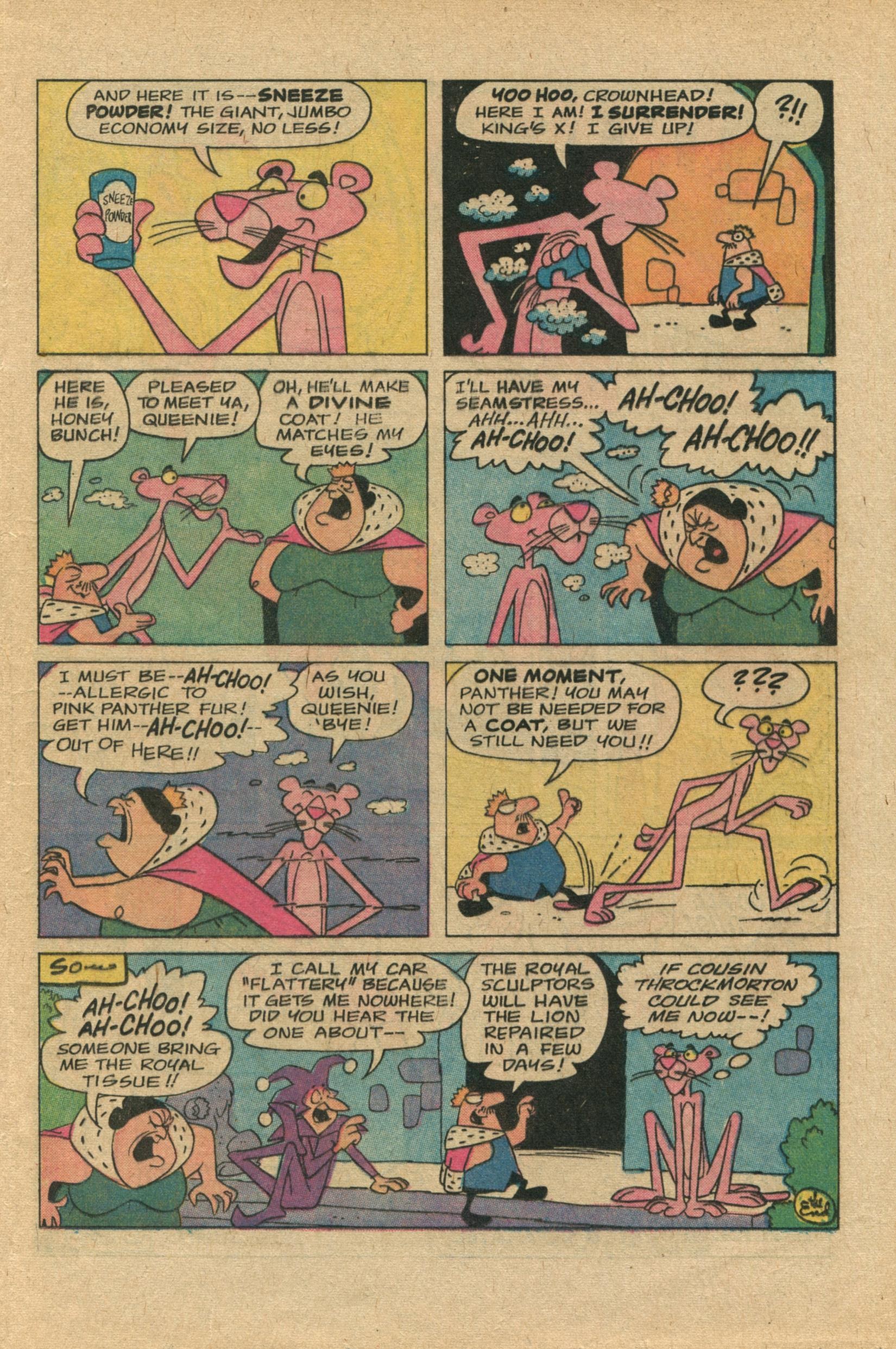 Read online The Pink Panther (1971) comic -  Issue #24 - 17