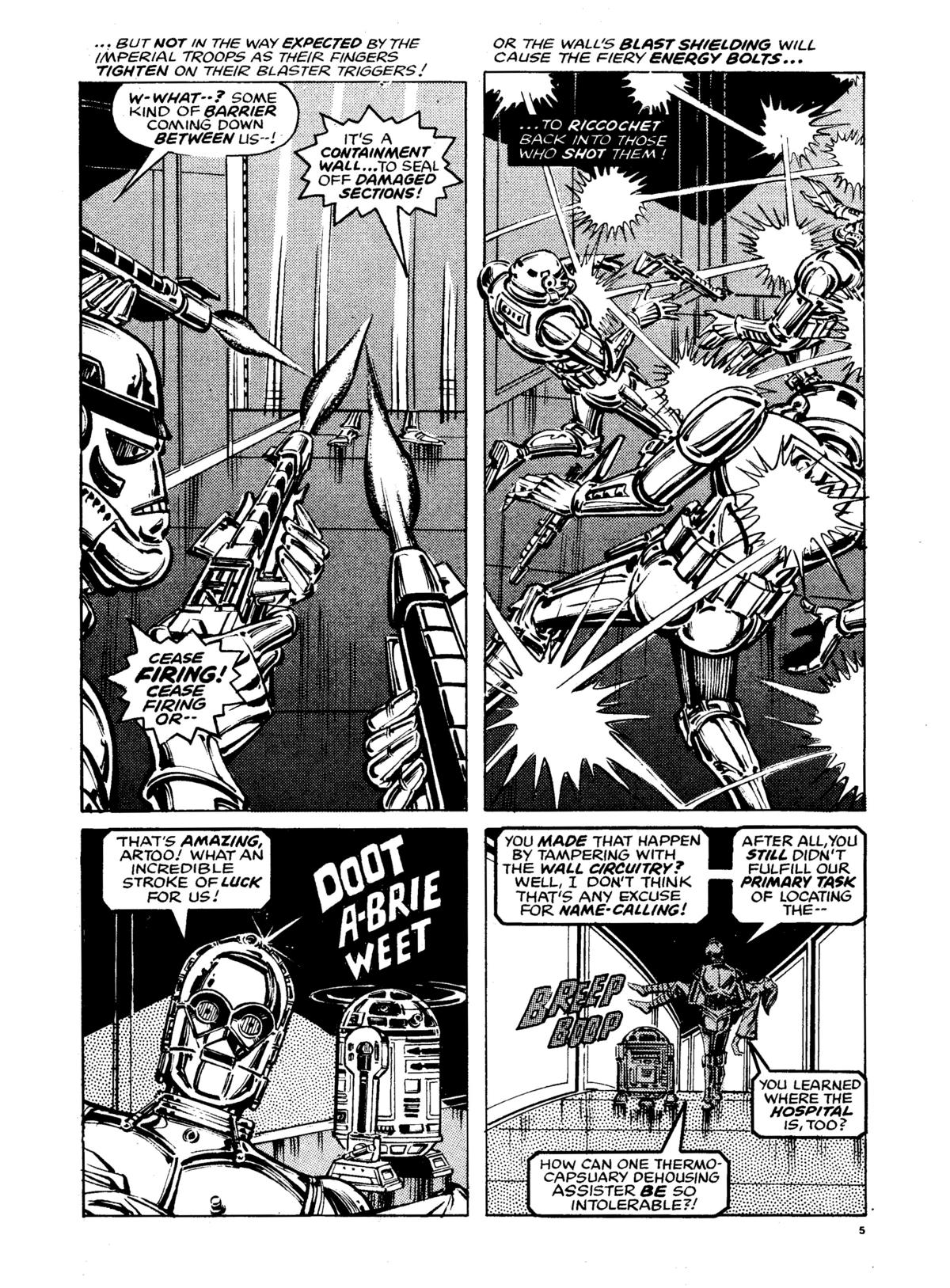 Read online Star Wars Weekly comic -  Issue #37 - 5