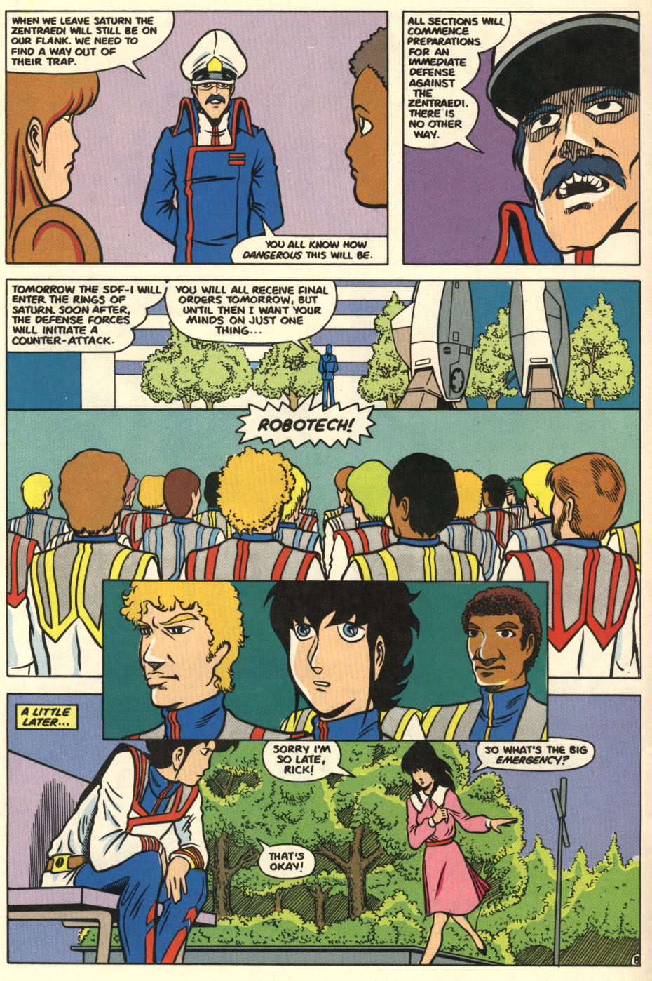 Read online Robotech The Macross Saga comic -  Issue #6 - 10