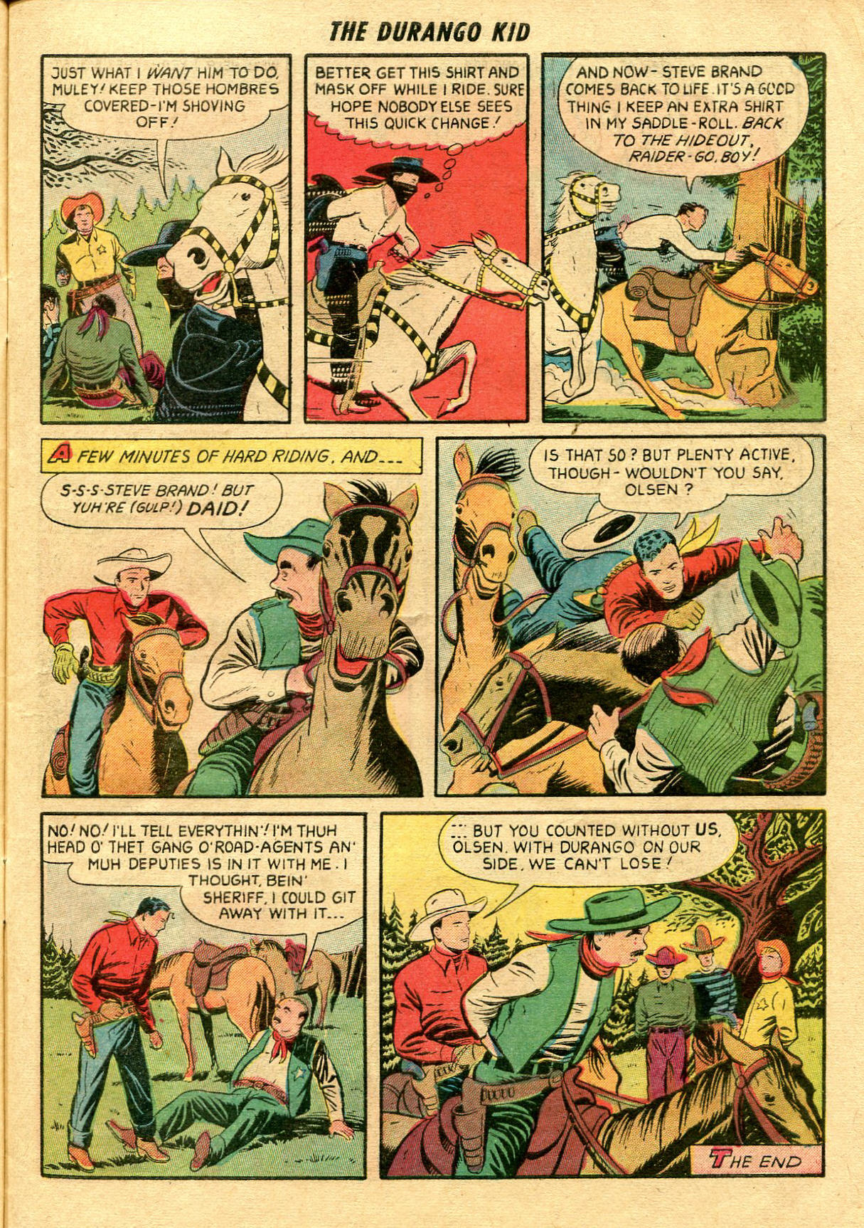 Read online Charles Starrett as The Durango Kid comic -  Issue #19 - 9