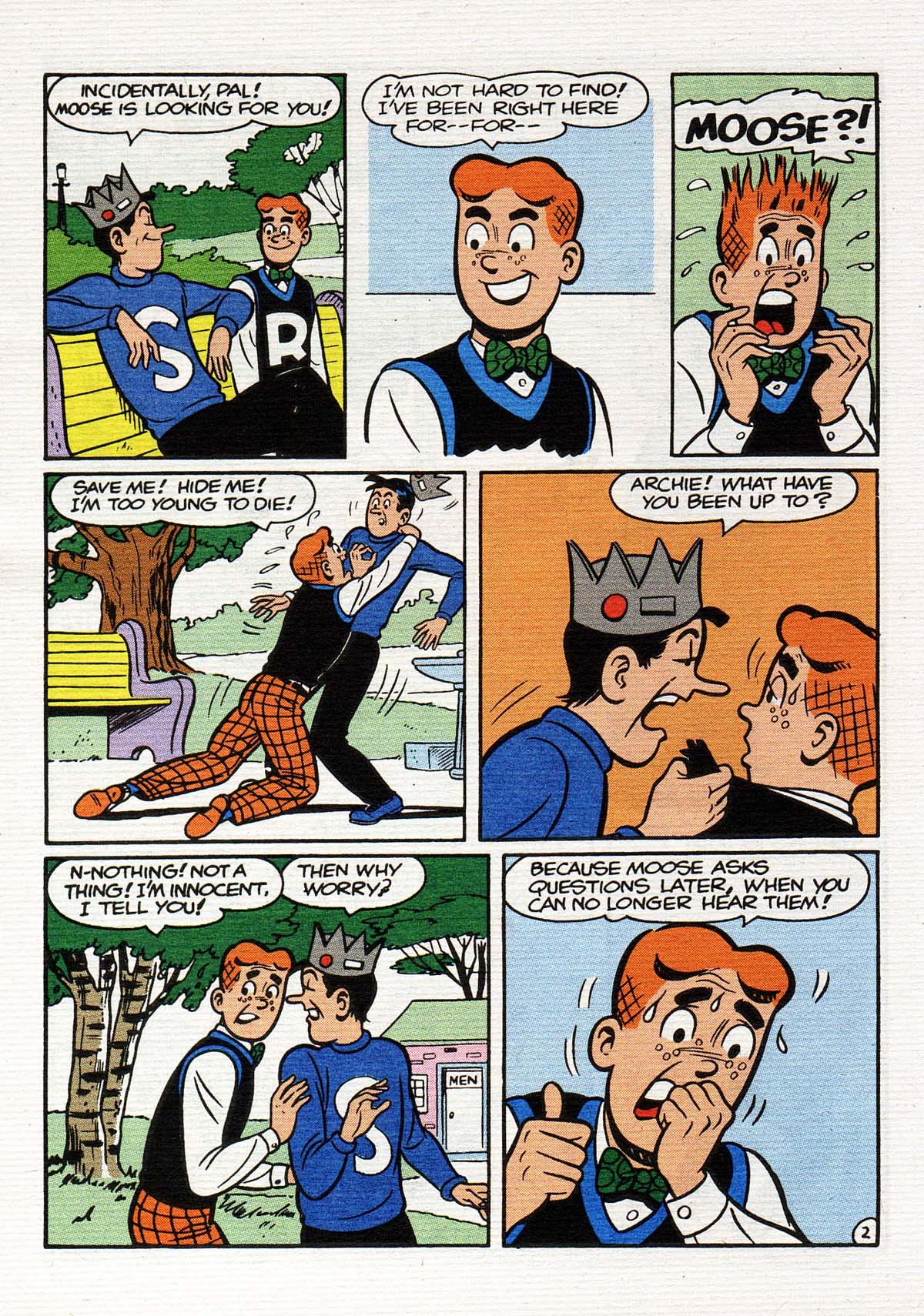 Read online Archie's Double Digest Magazine comic -  Issue #152 - 123