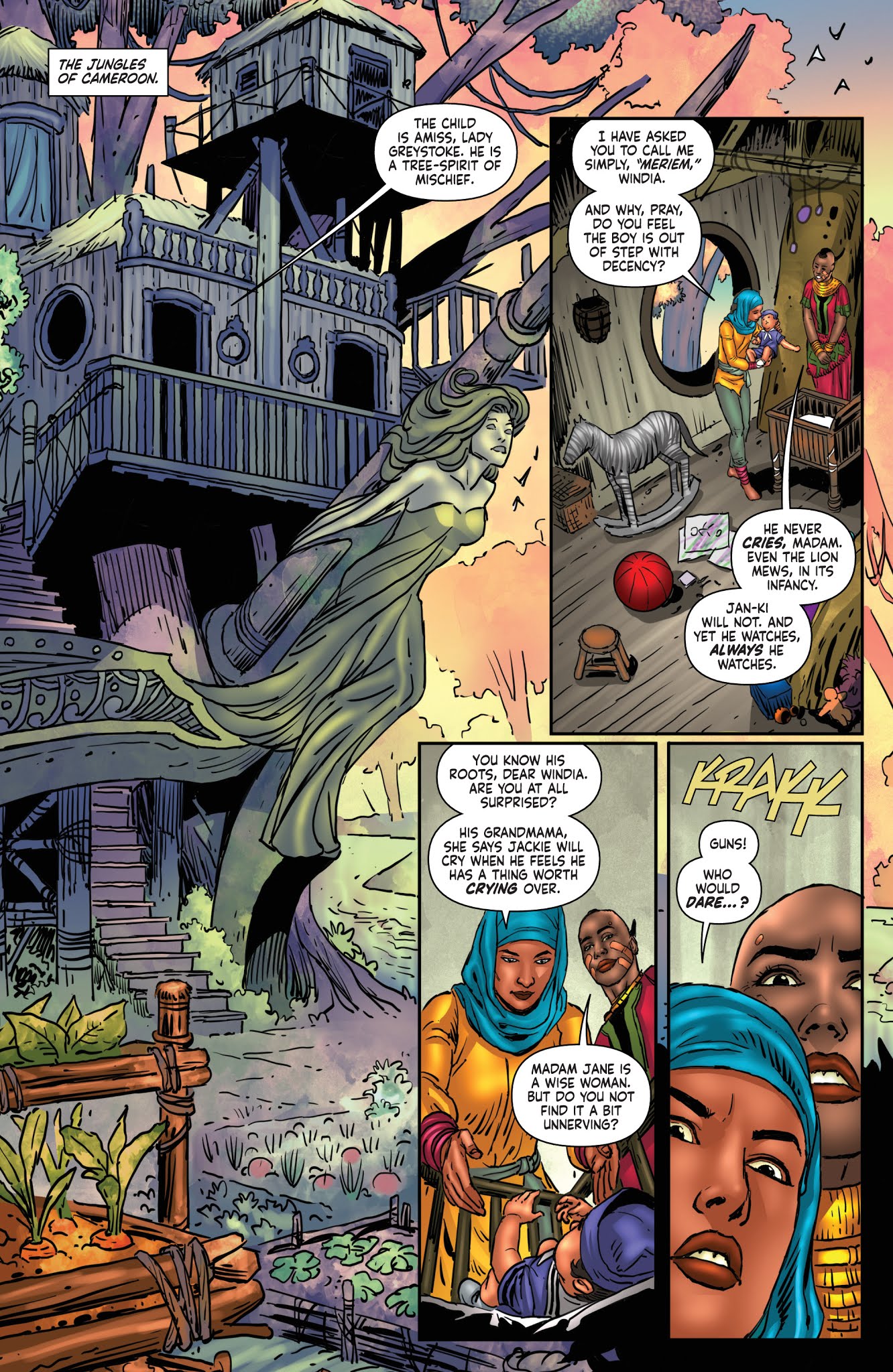 Read online Red Sonja/Tarzan comic -  Issue #3 - 14