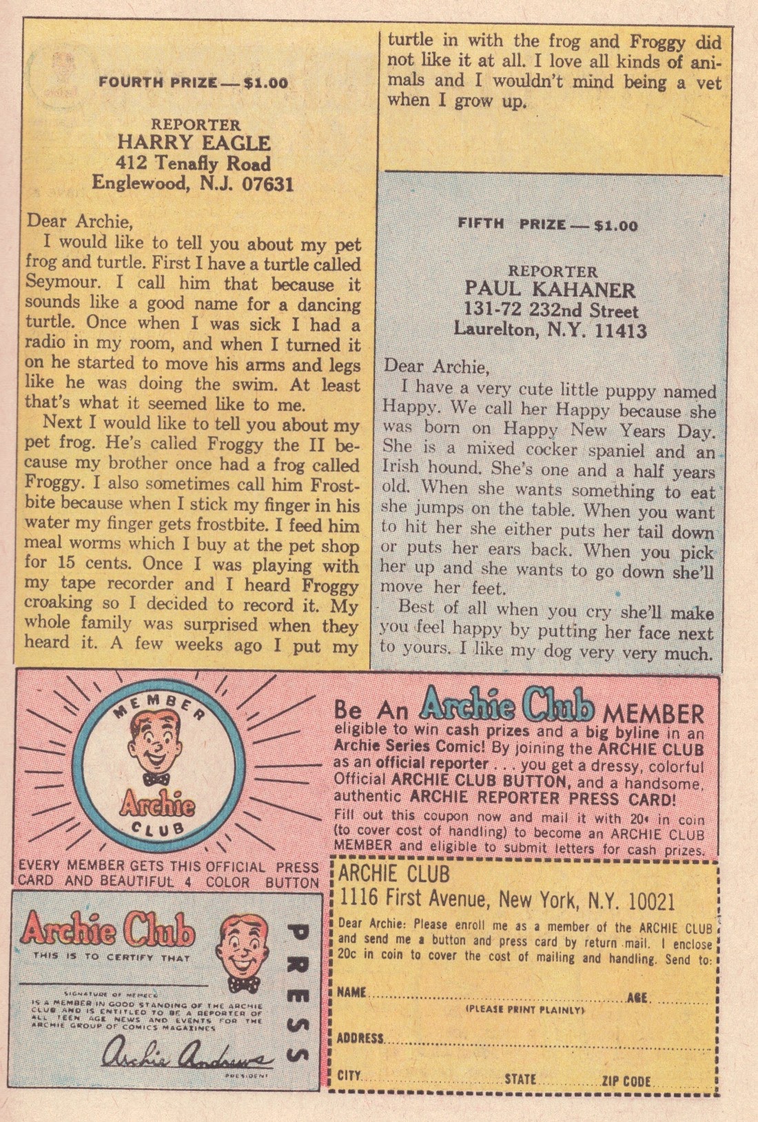 Read online Jughead's Jokes comic -  Issue #5 - 27