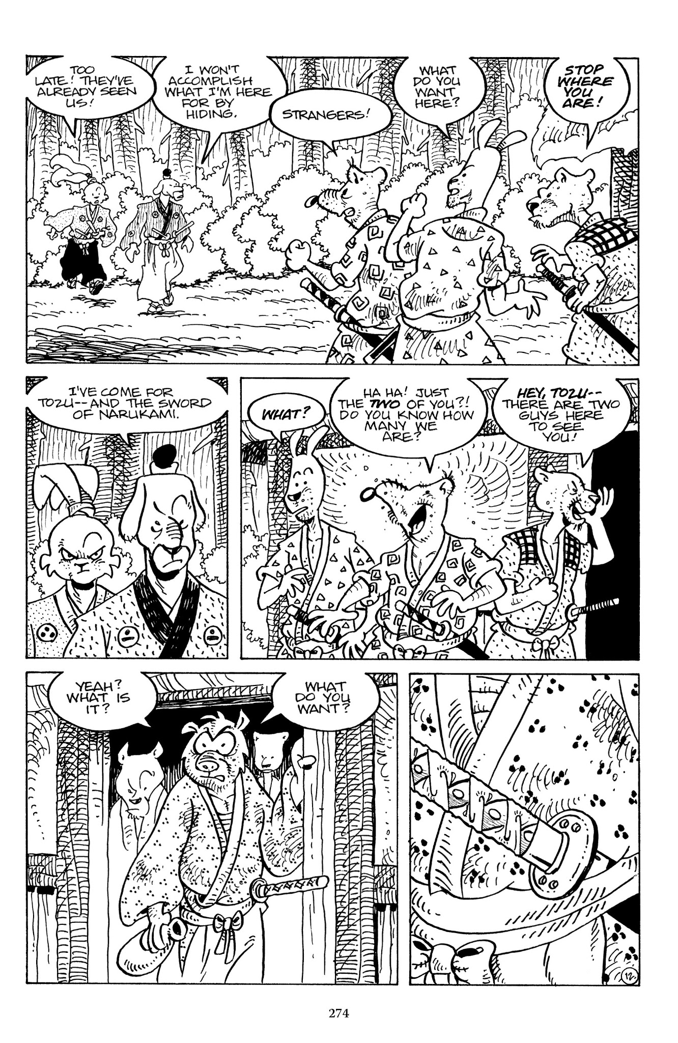 Read online The Usagi Yojimbo Saga comic -  Issue # TPB 7 - 269