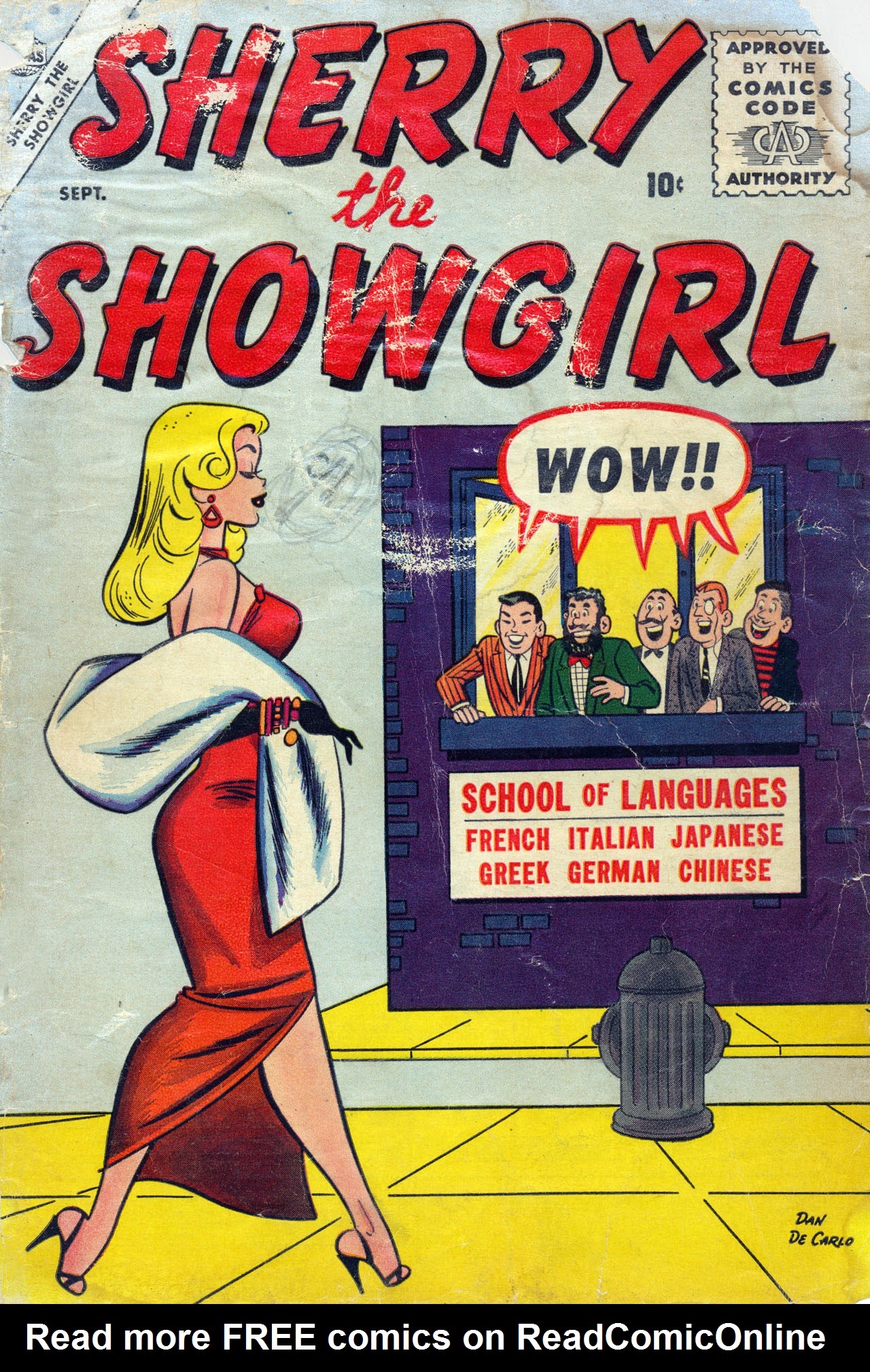 Read online Sherry the Showgirl (1956) comic -  Issue #2 - 1