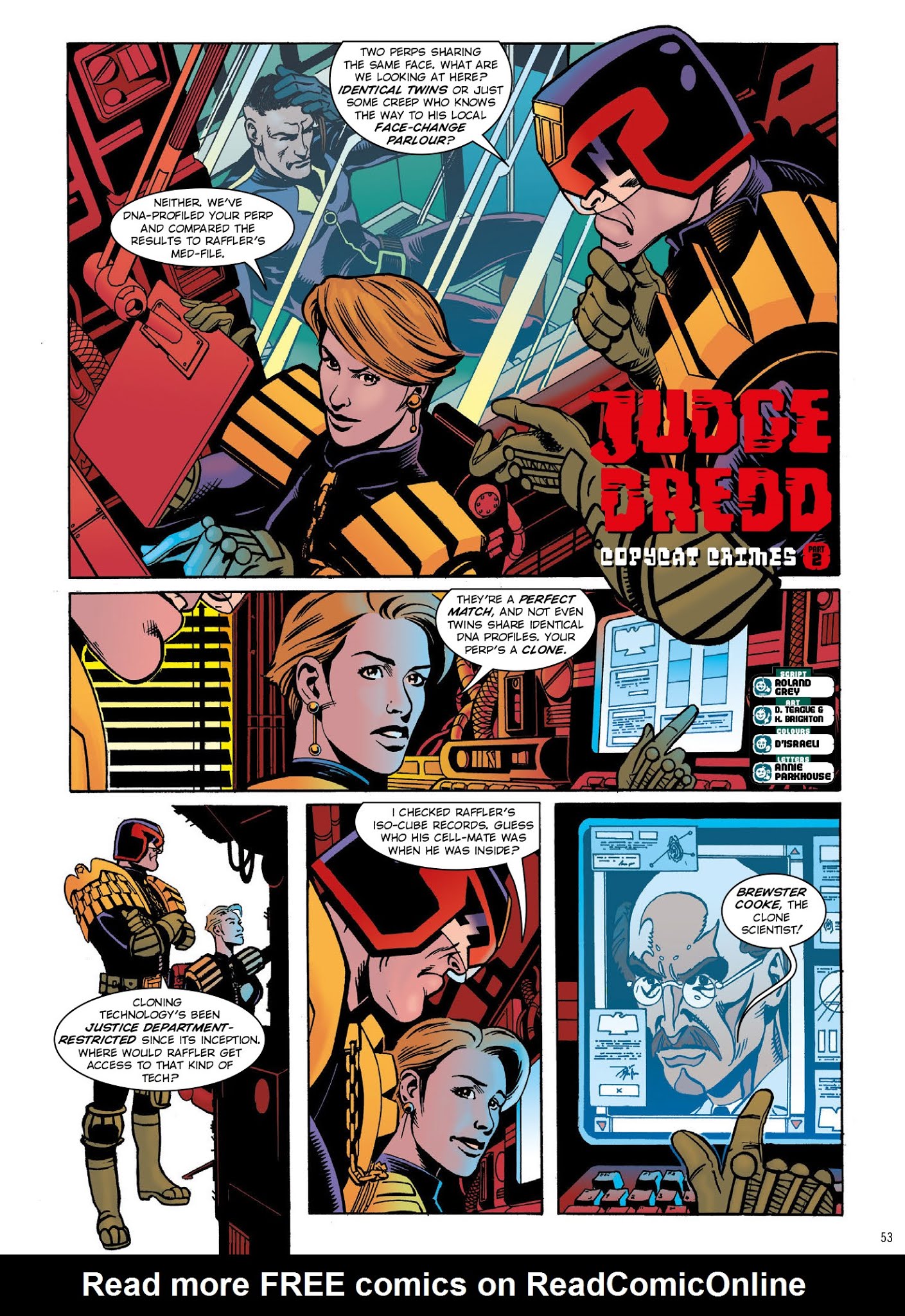Read online Judge Dredd: The Complete Case Files comic -  Issue # TPB 32 (Part 1) - 55