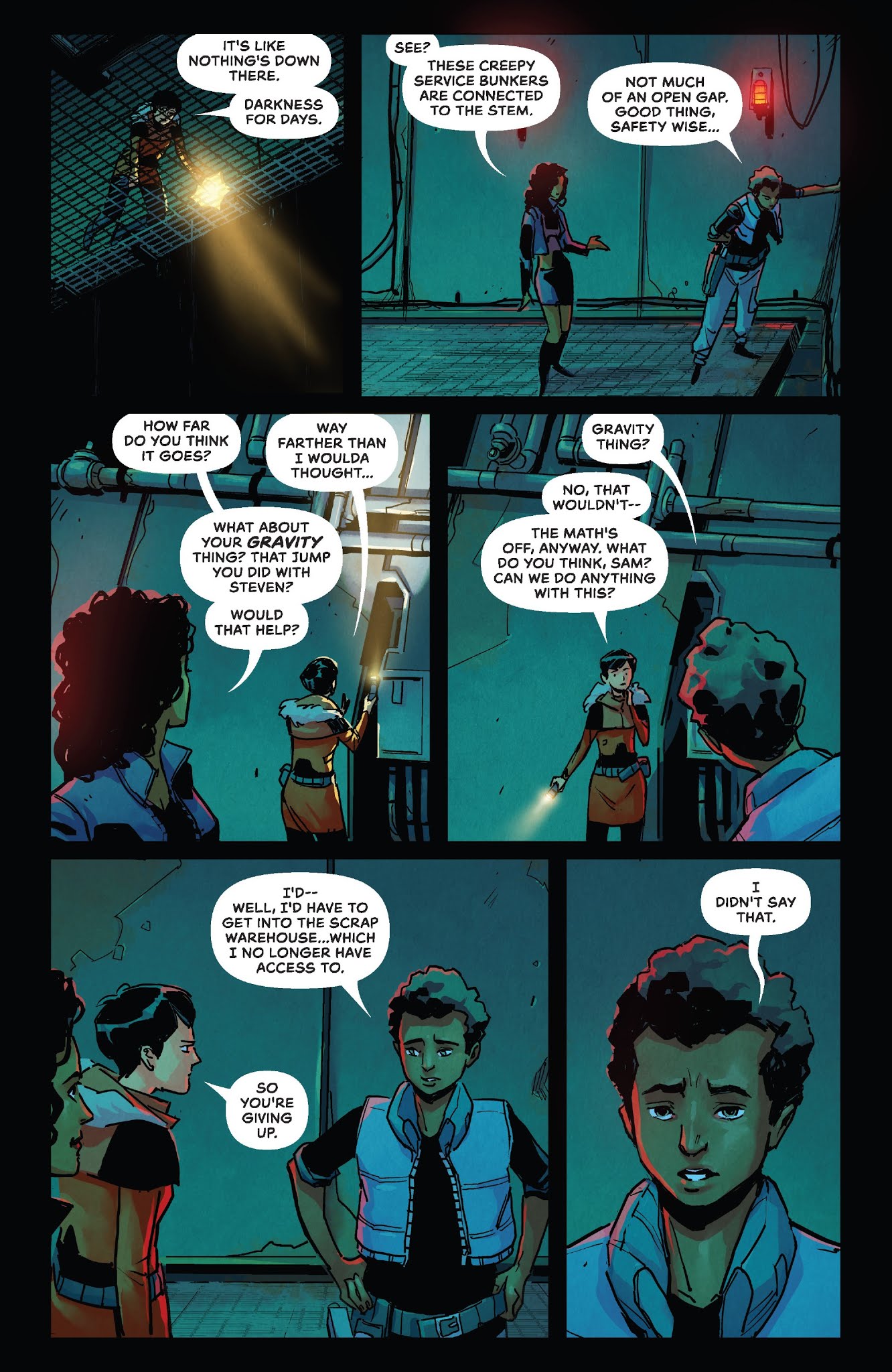 Read online Outpost Zero comic -  Issue #6 - 13
