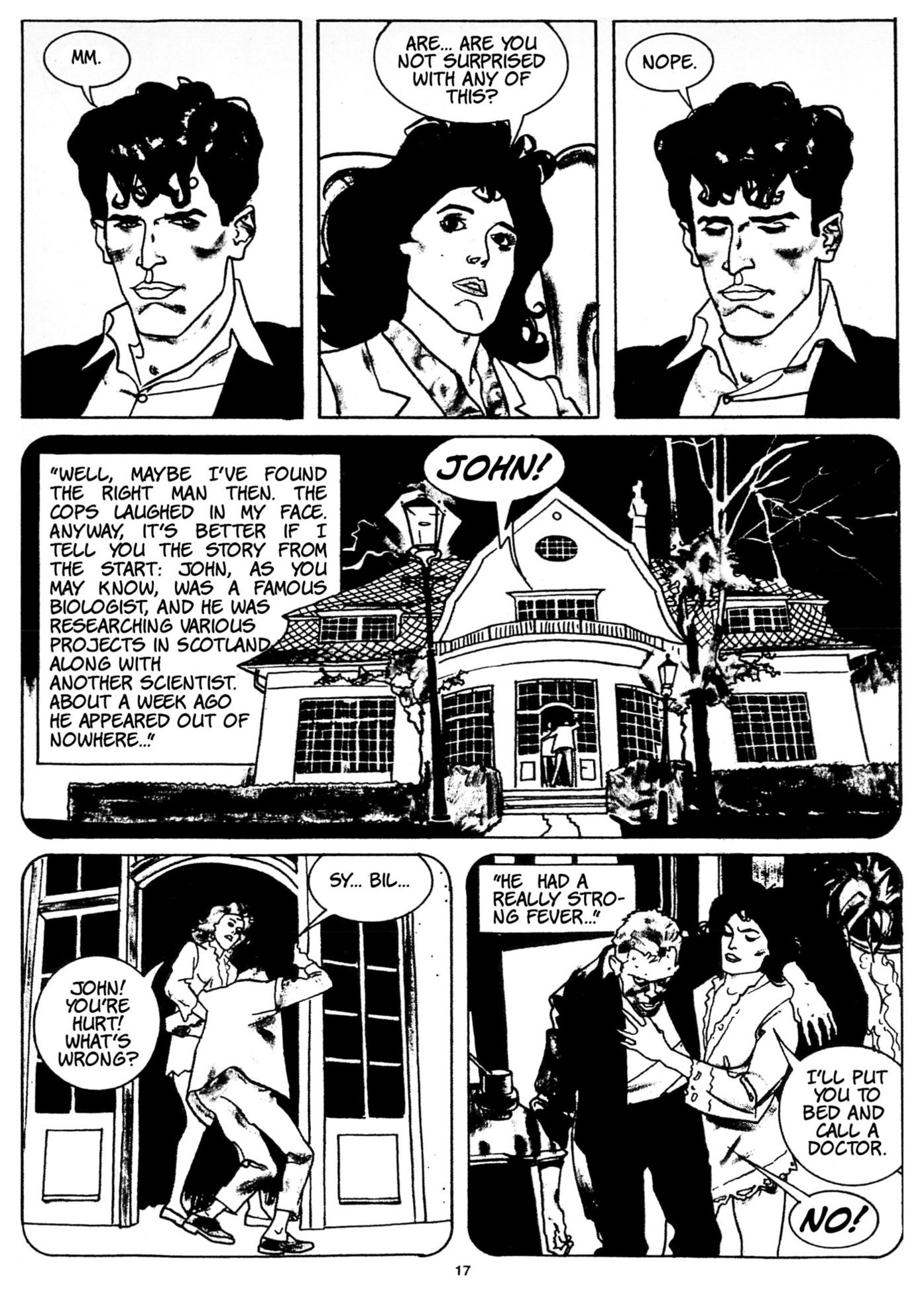 Read online Dylan Dog (1986) comic -  Issue #1 - 17