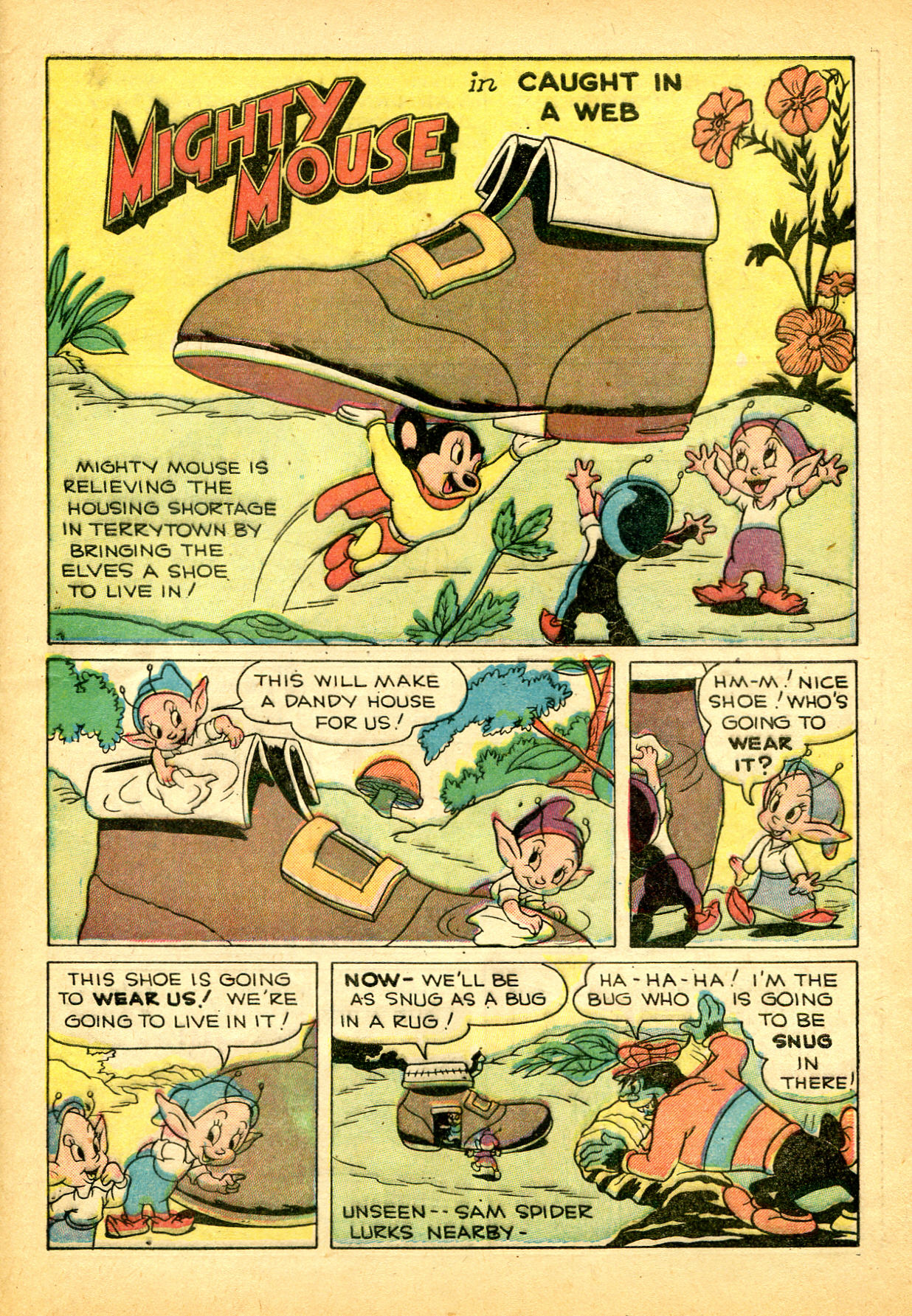 Read online Paul Terry's Mighty Mouse Comics comic -  Issue #31 - 28