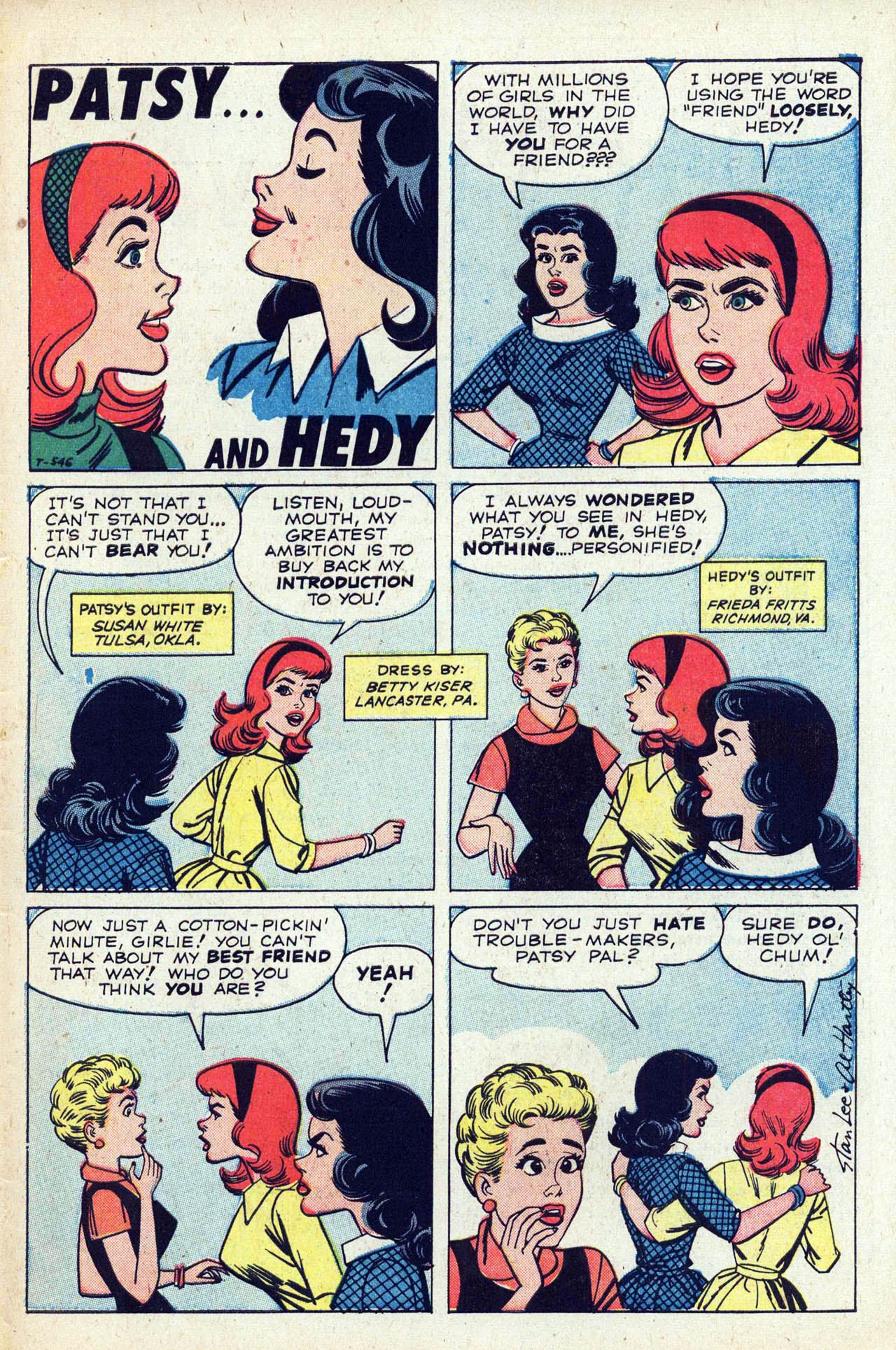 Read online Patsy and Hedy comic -  Issue #68 - 7