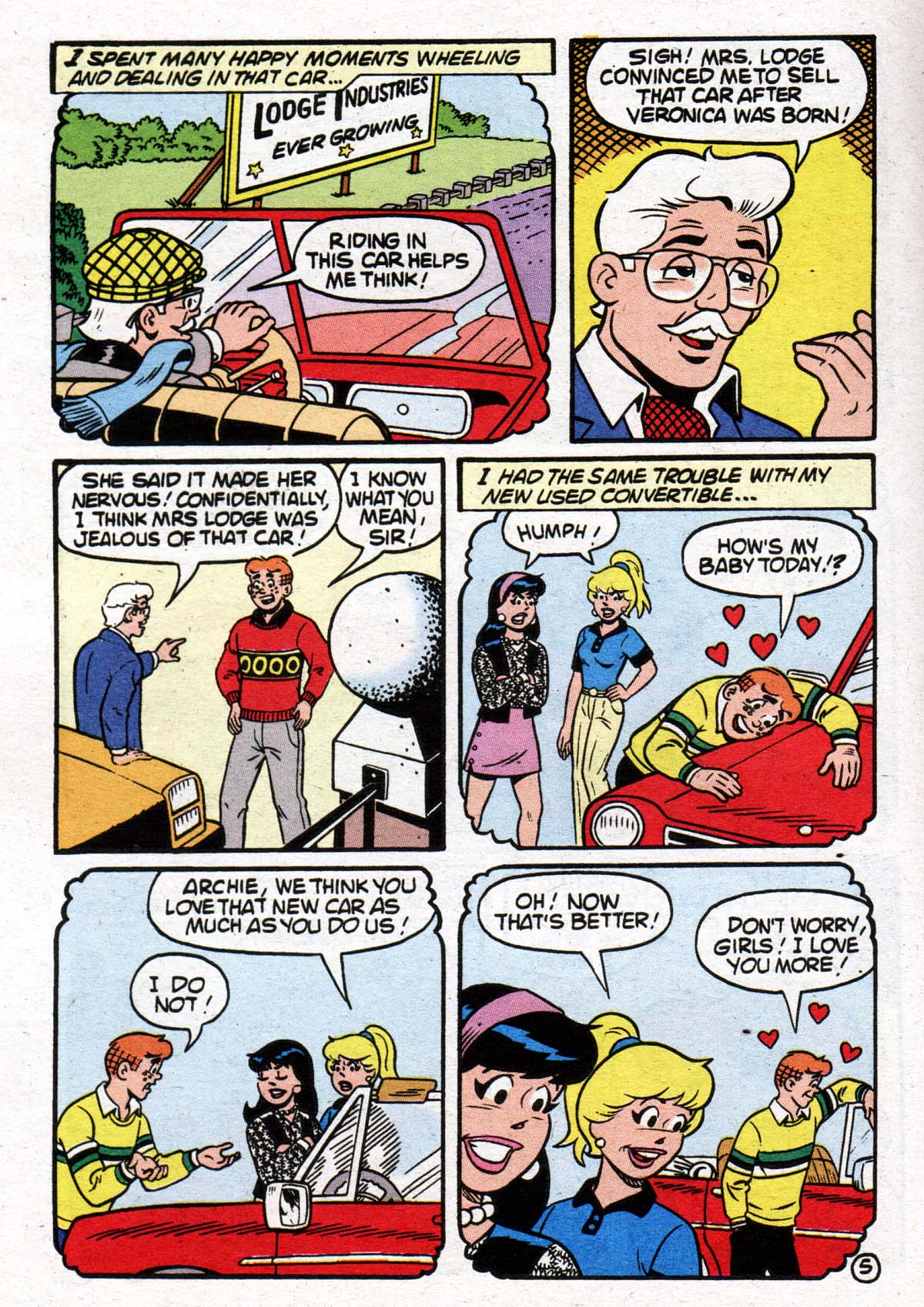 Read online Archie's Double Digest Magazine comic -  Issue #137 - 122