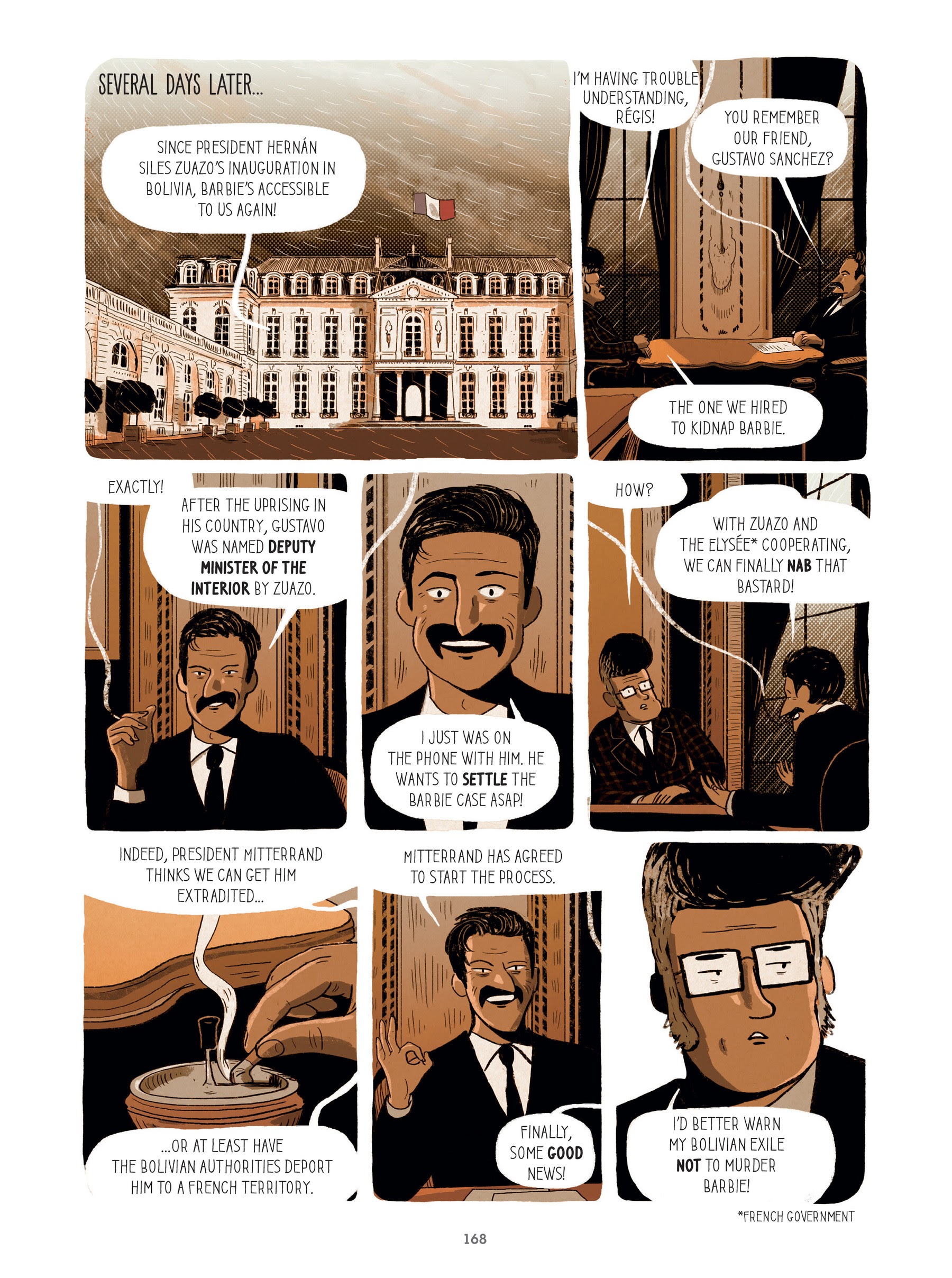 Read online For Justice: The Serge & Beate Klarsfeld Story comic -  Issue # TPB (Part 2) - 67