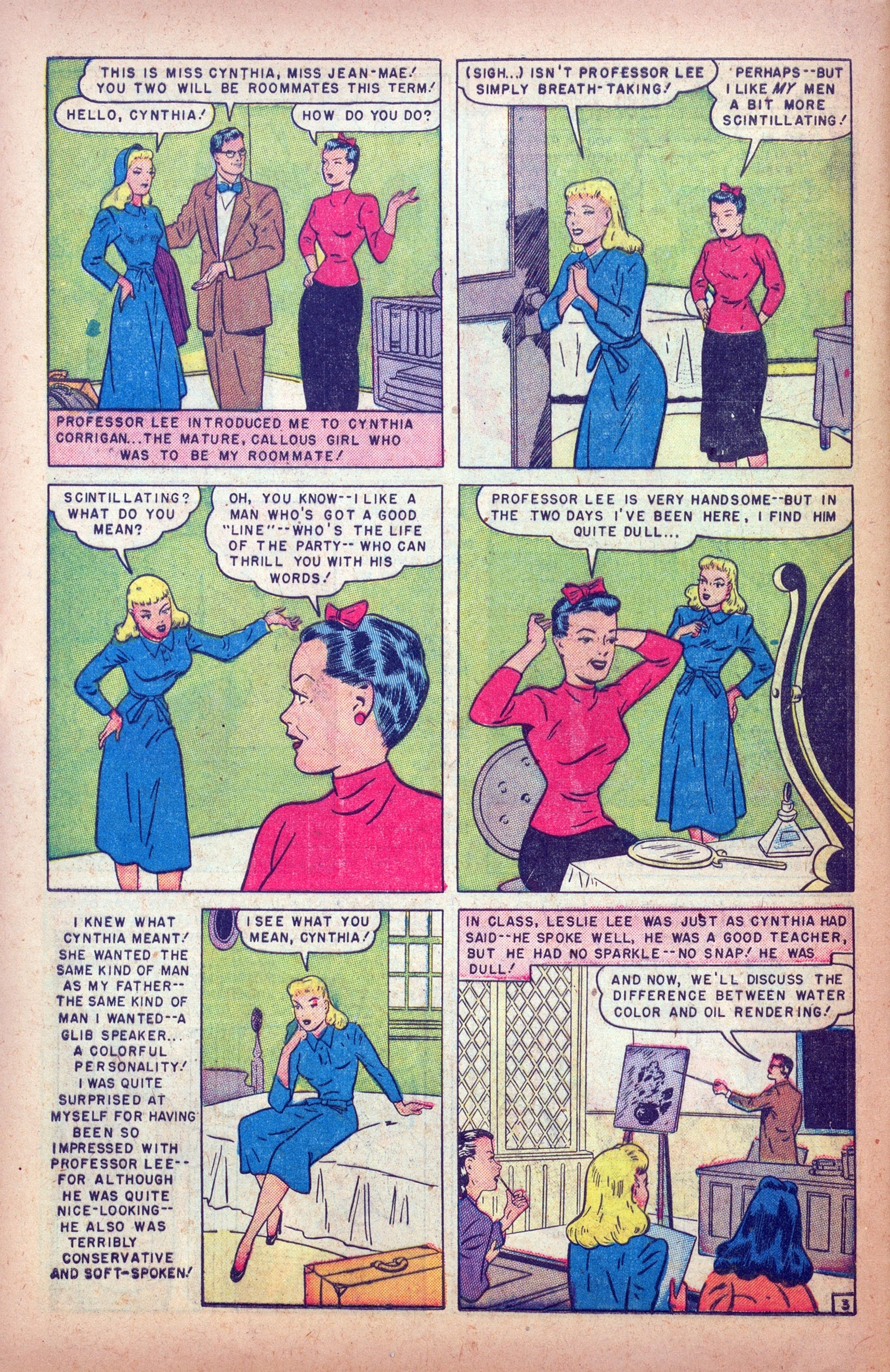 Read online Junior Miss (1947) comic -  Issue #34 - 38