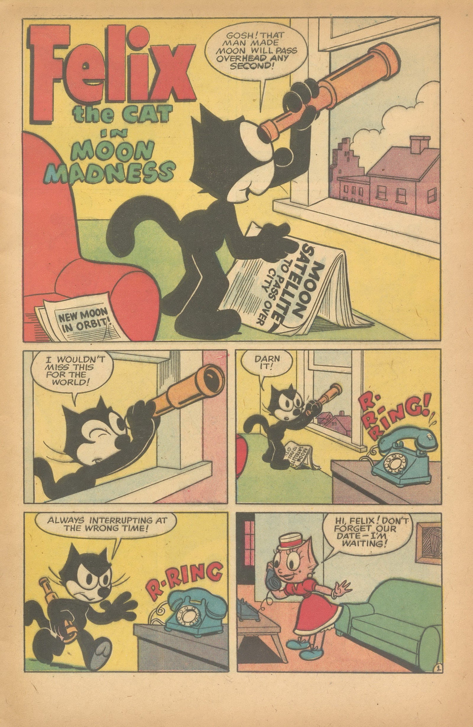 Read online Felix the Cat (1955) comic -  Issue #92 - 5