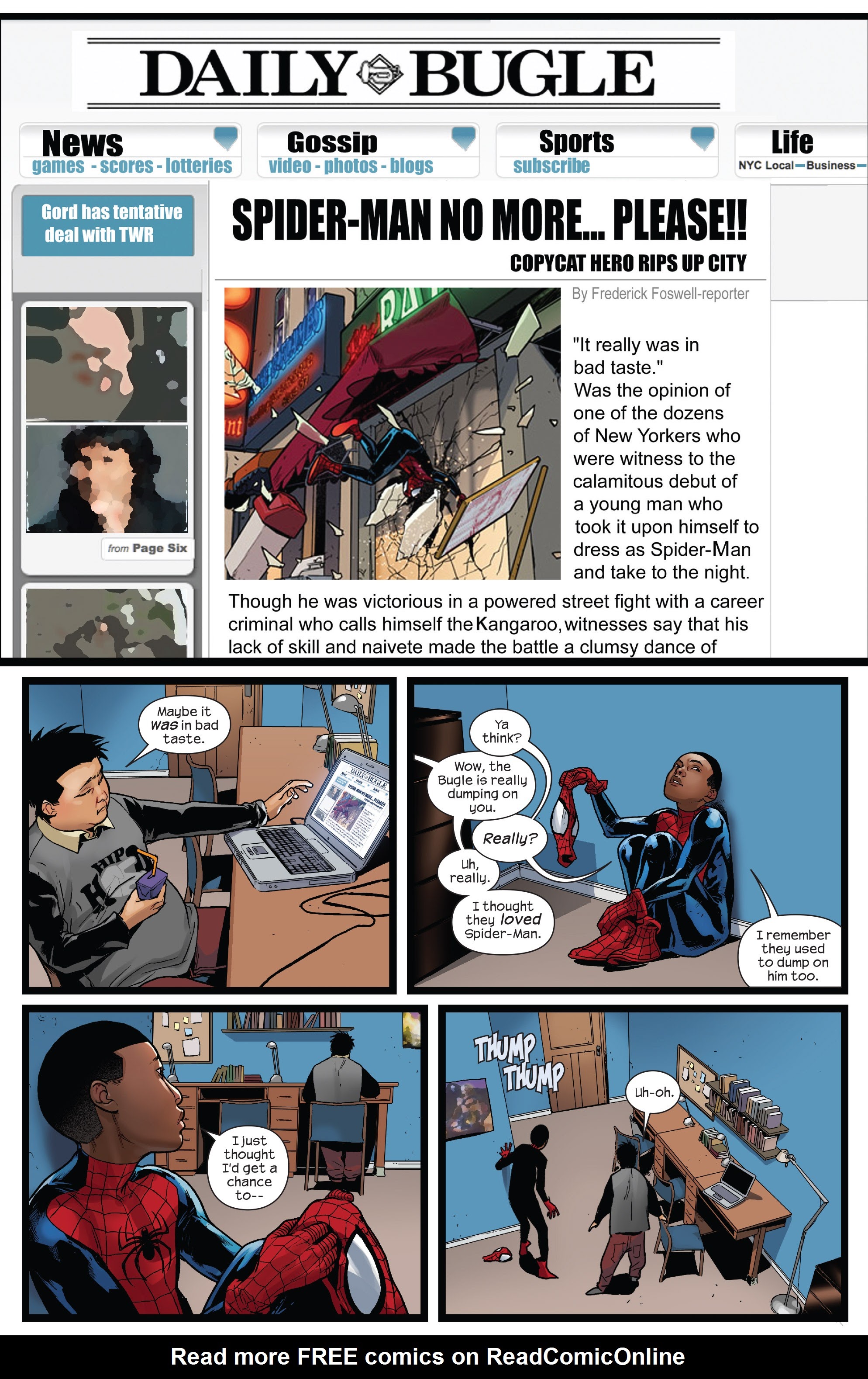 Read online Miles Morales: Ultimate Spider-Man Omnibus comic -  Issue # TPB (Part 1) - 82