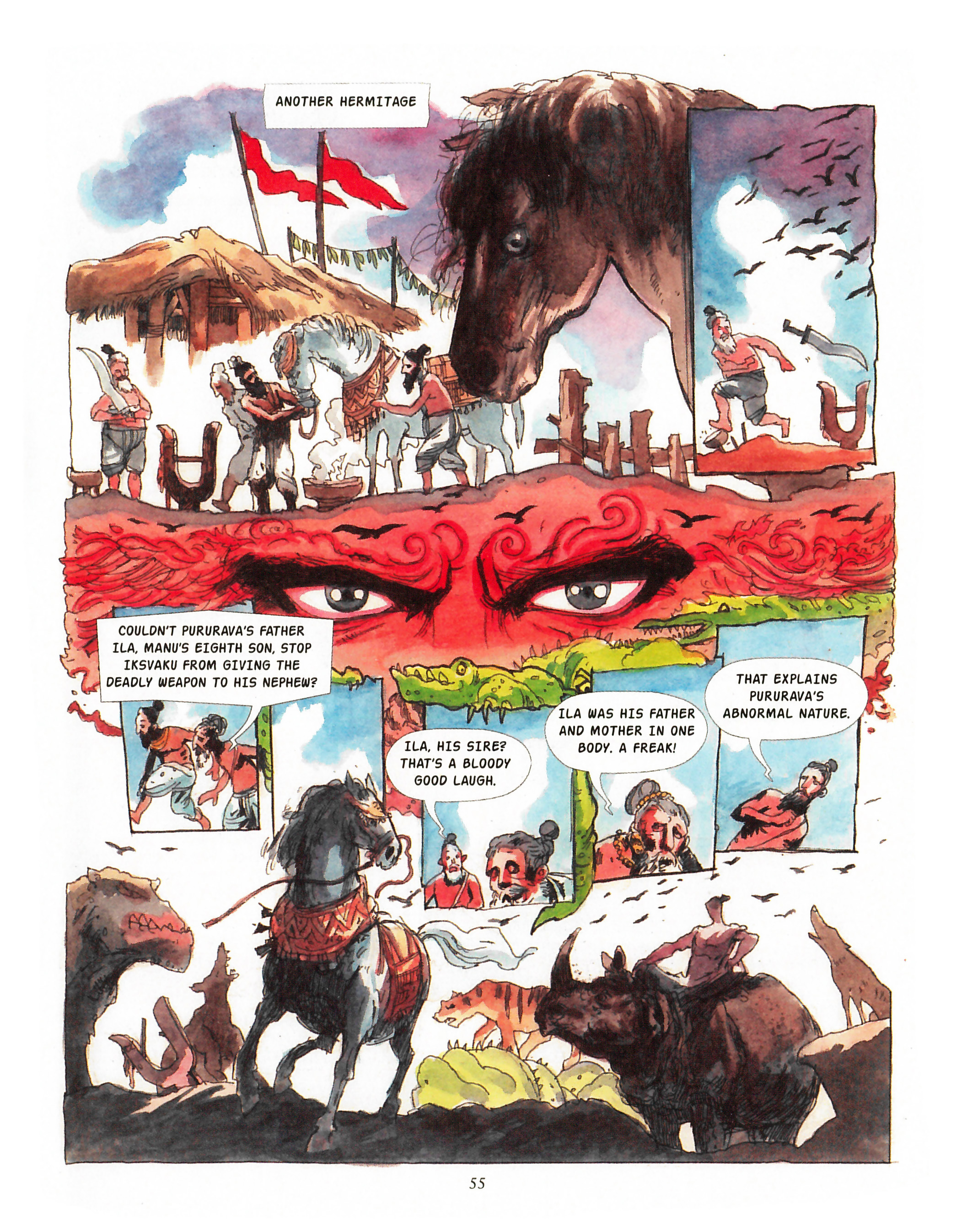 Read online Vyasa: The Beginning comic -  Issue # TPB (Part 1) - 62