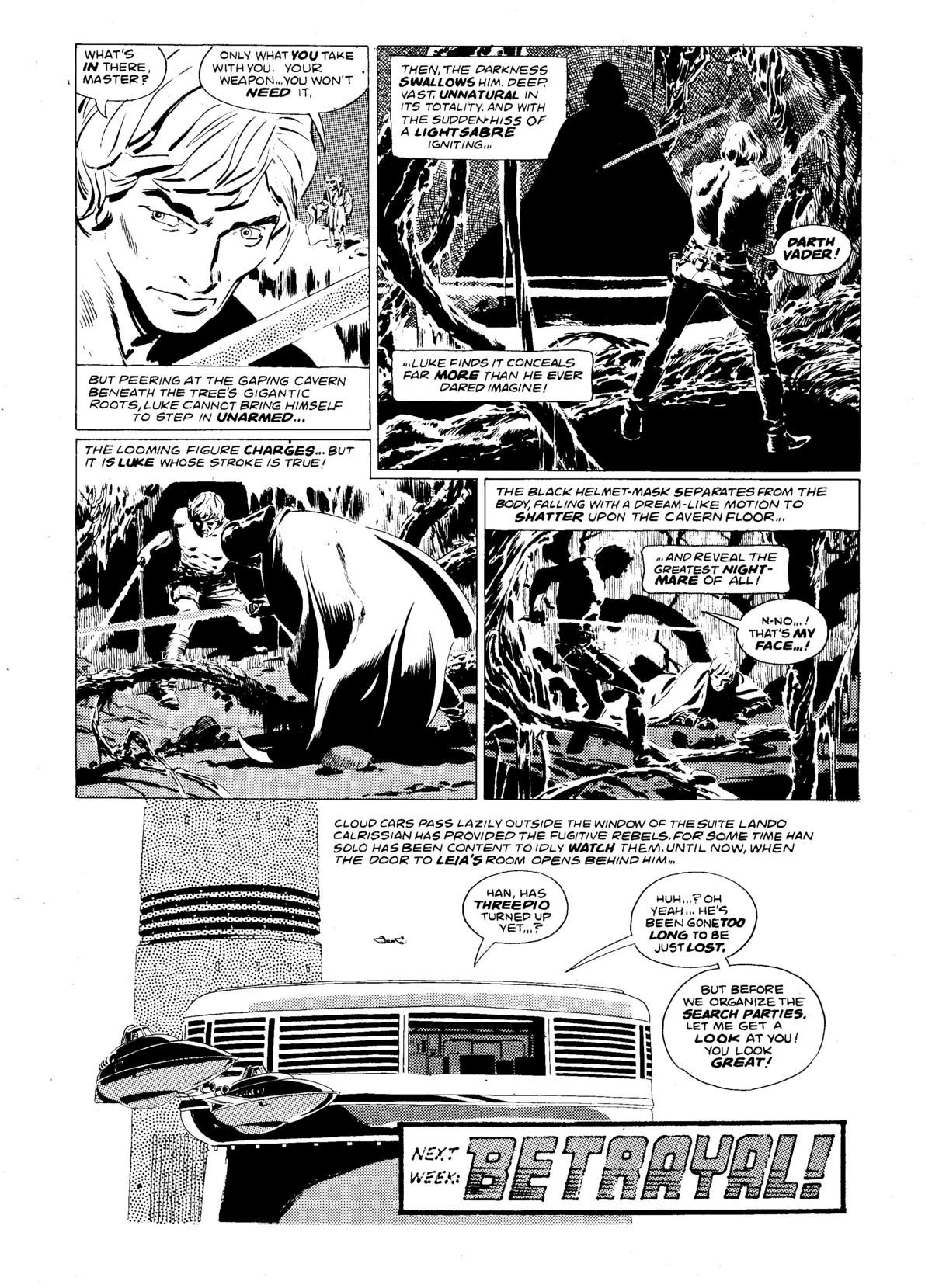 Read online Star Wars Weekly: The Empire Strikes Back comic -  Issue #130 - 8