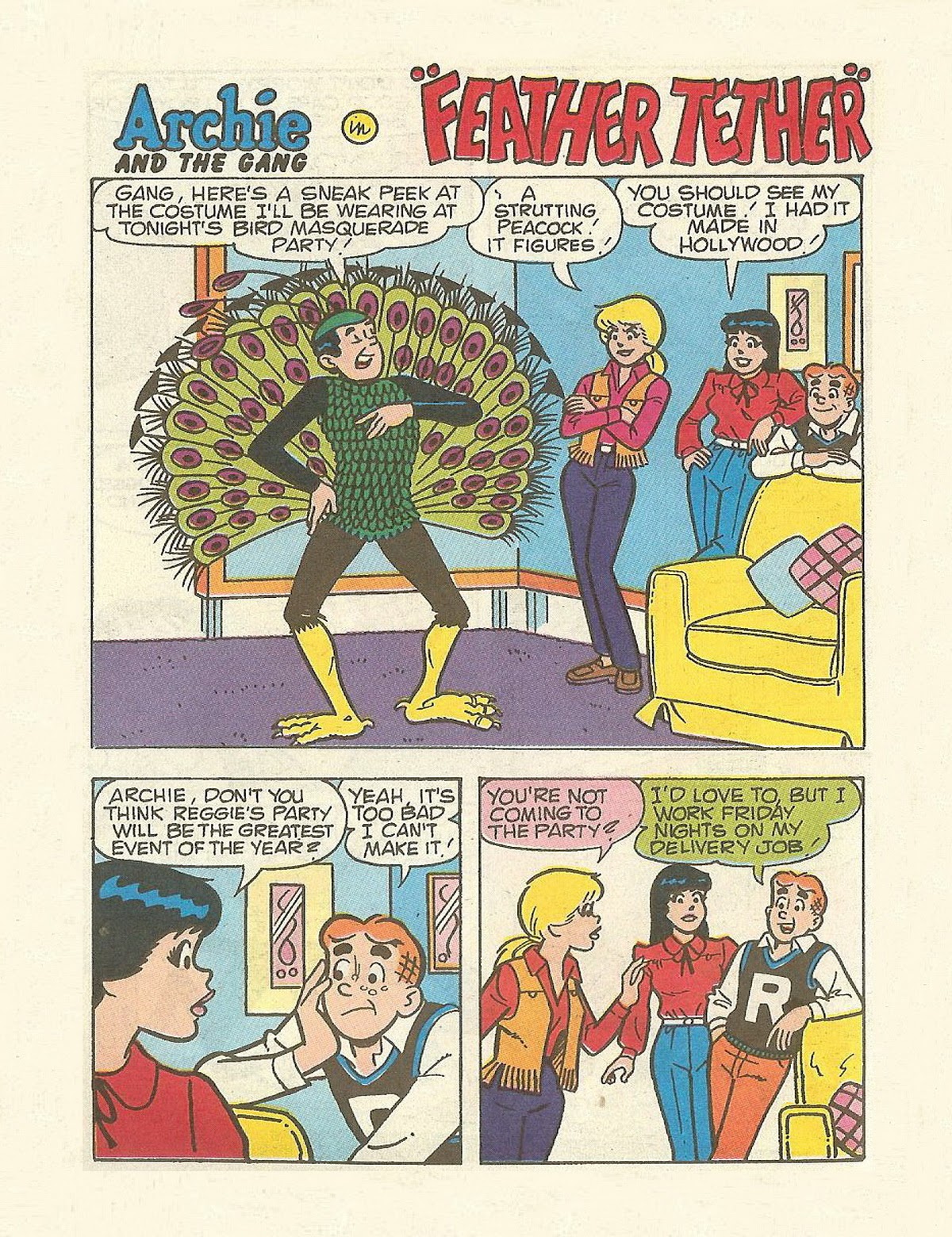 Read online Archie's Double Digest Magazine comic -  Issue #65 - 157