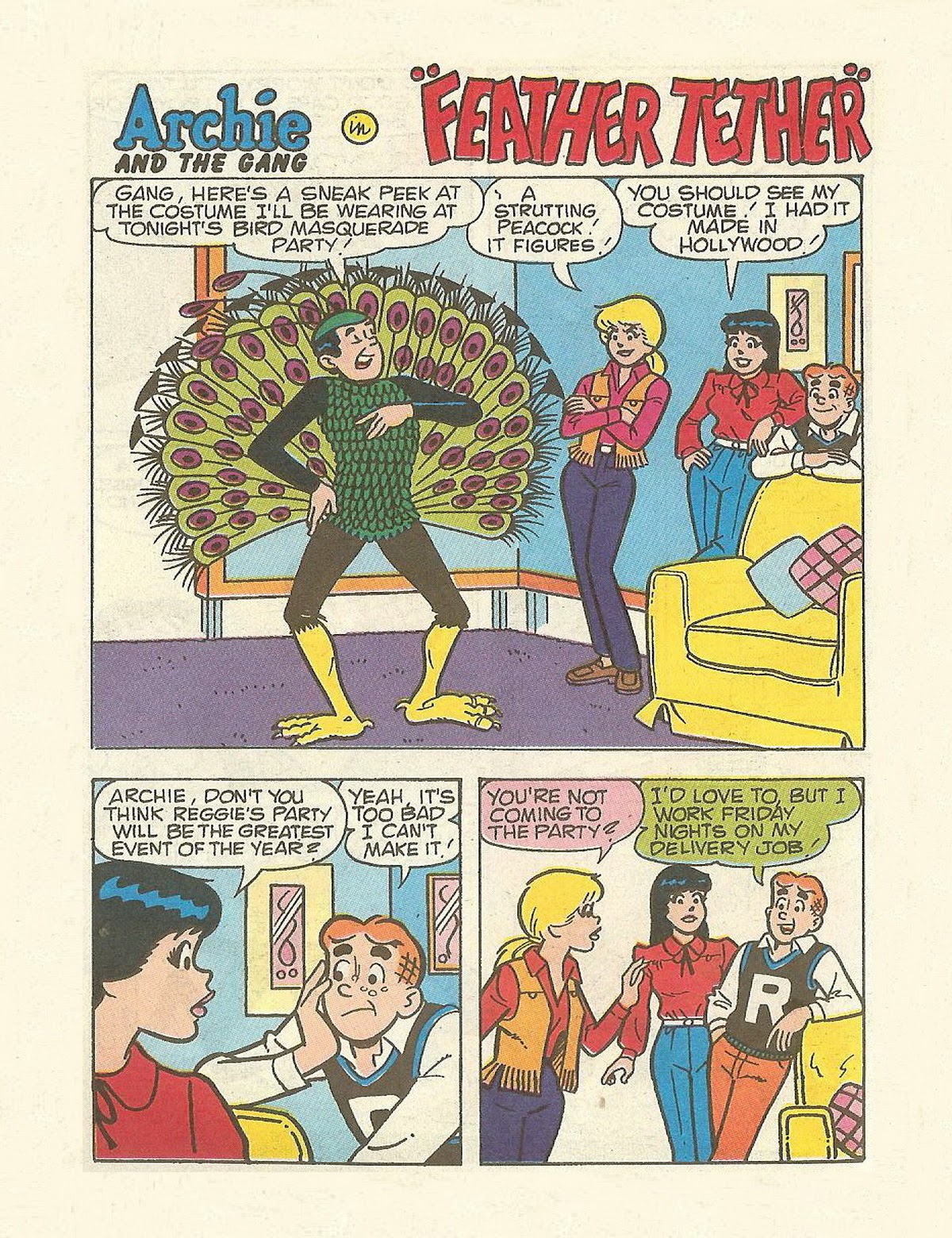 Read online Archie's Double Digest Magazine comic -  Issue #65 - 157