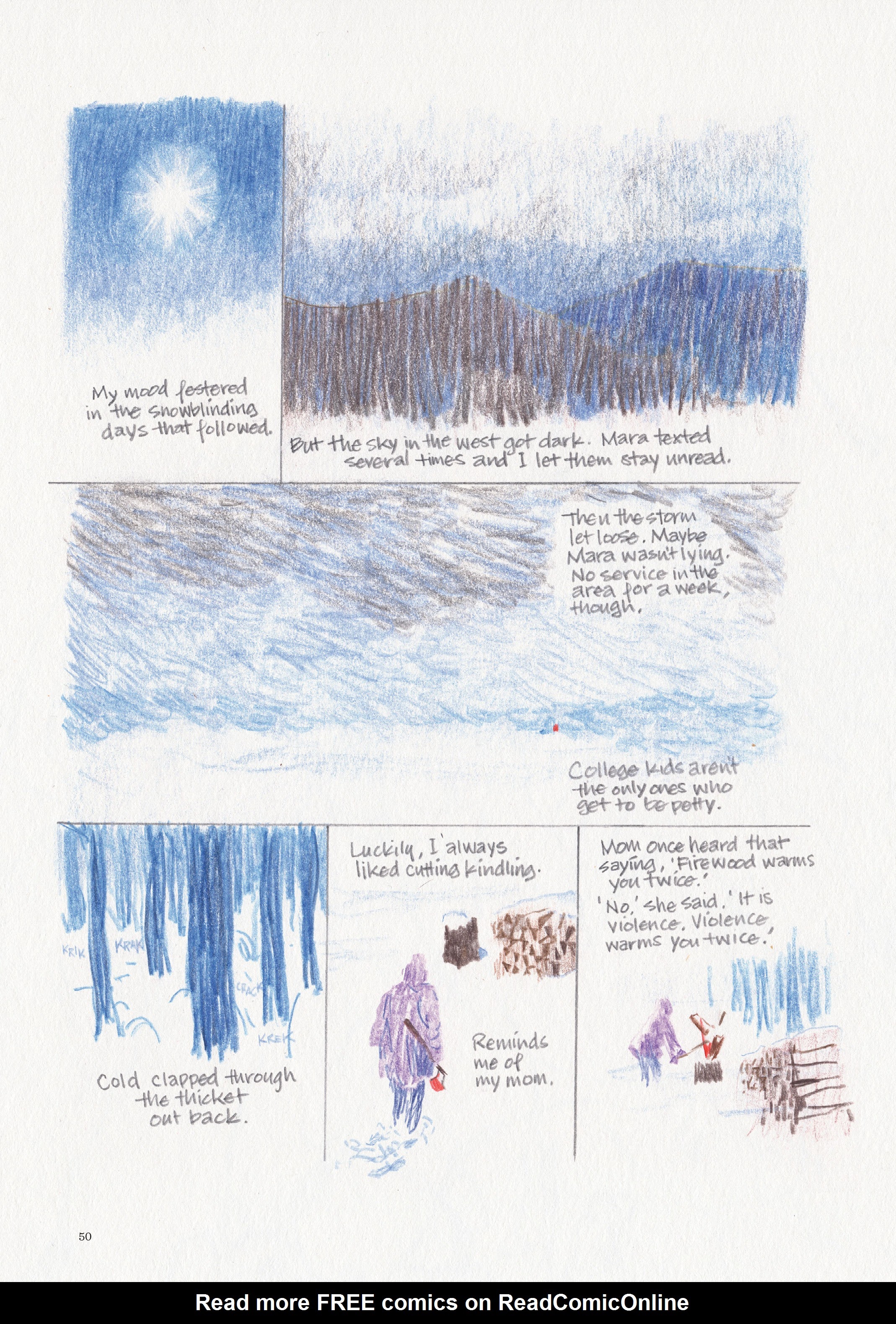 Read online Now: The New Comics Anthology comic -  Issue #7 - 50