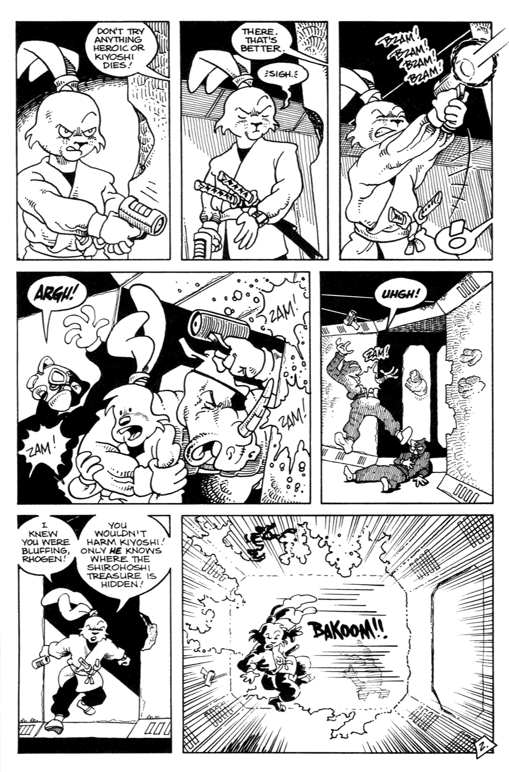 Read online Space Usagi comic -  Issue #2 - 4