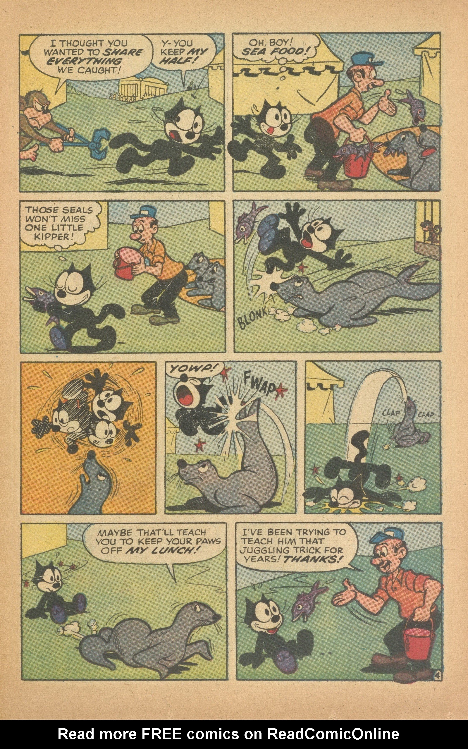 Read online Felix the Cat (1955) comic -  Issue #106 - 15