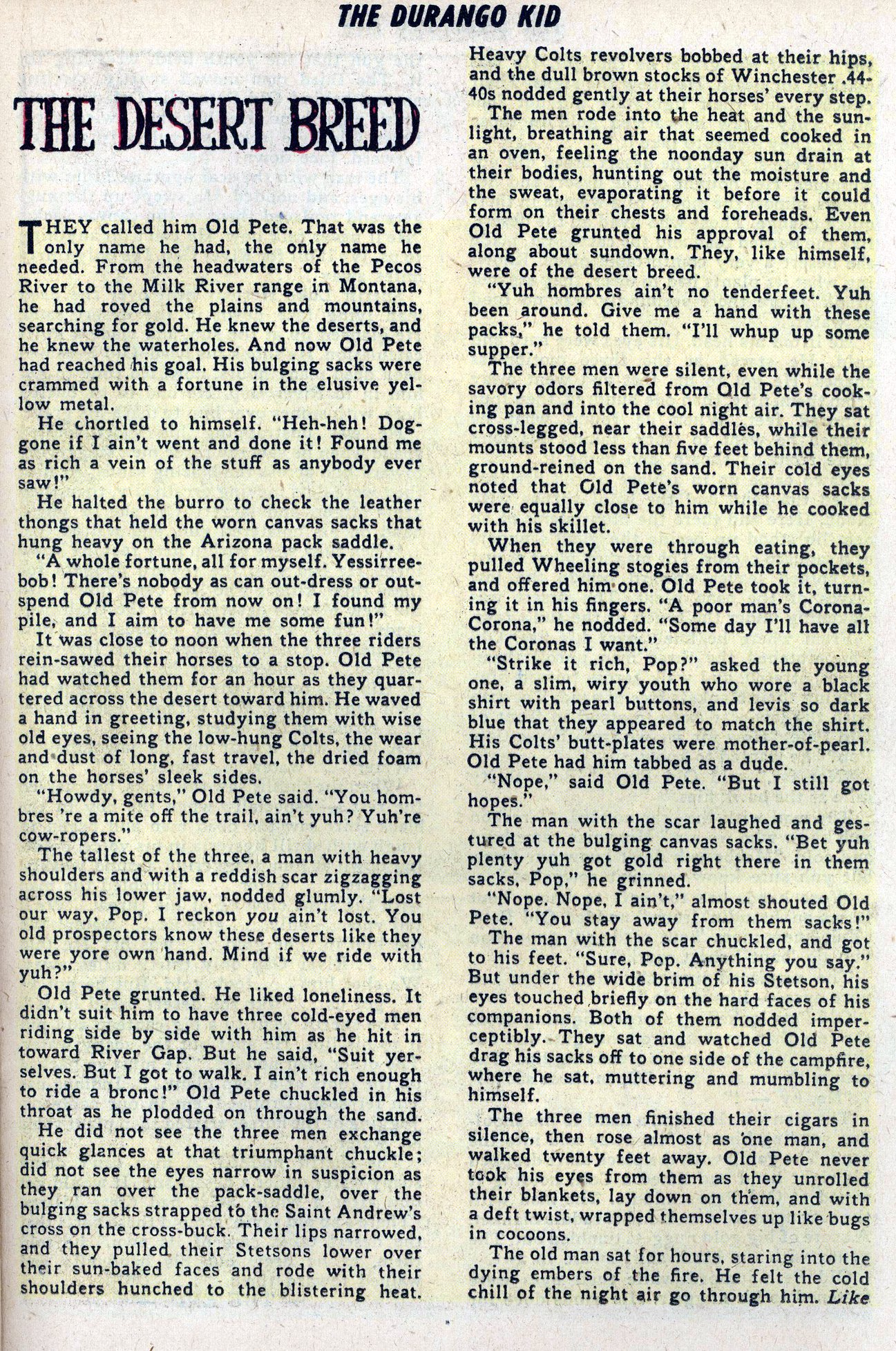 Read online Charles Starrett as The Durango Kid comic -  Issue #6 - 25