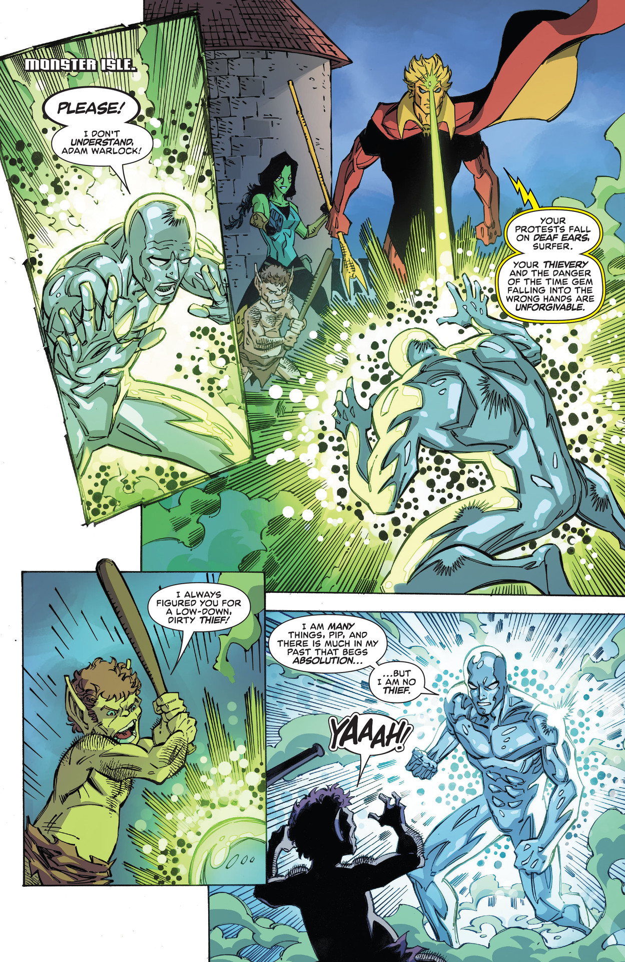 Read online Silver Surfer: Rebirth Legacy comic -  Issue #2 - 5