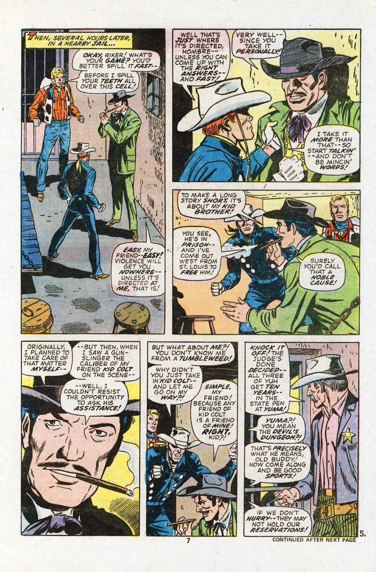 Read online Kid Colt Outlaw comic -  Issue #201 - 9