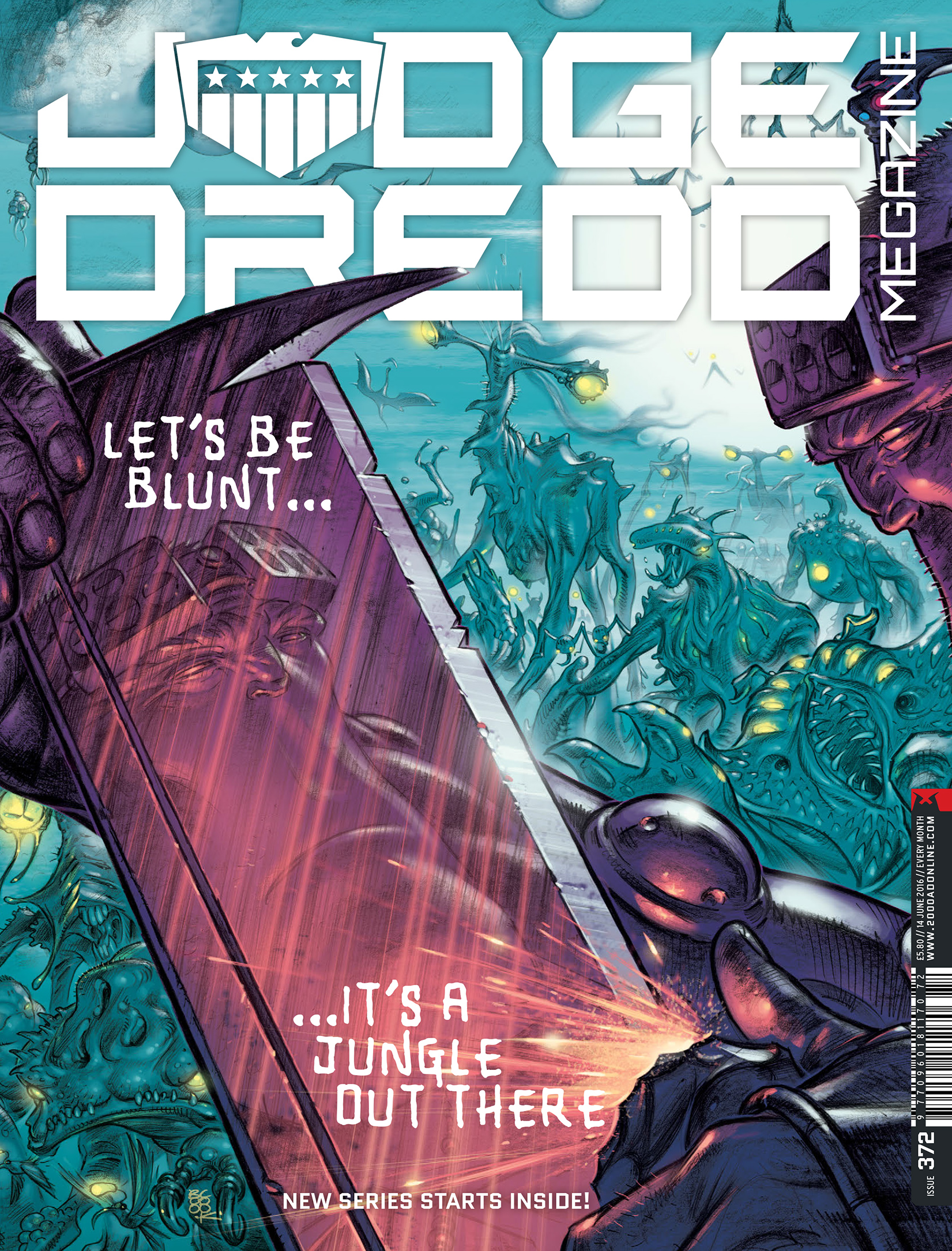 Read online Judge Dredd Megazine (Vol. 5) comic -  Issue #372 - 1