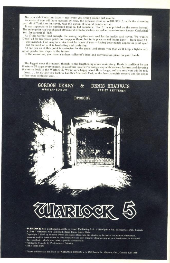 Read online Warlock 5 comic -  Issue #7 - 2