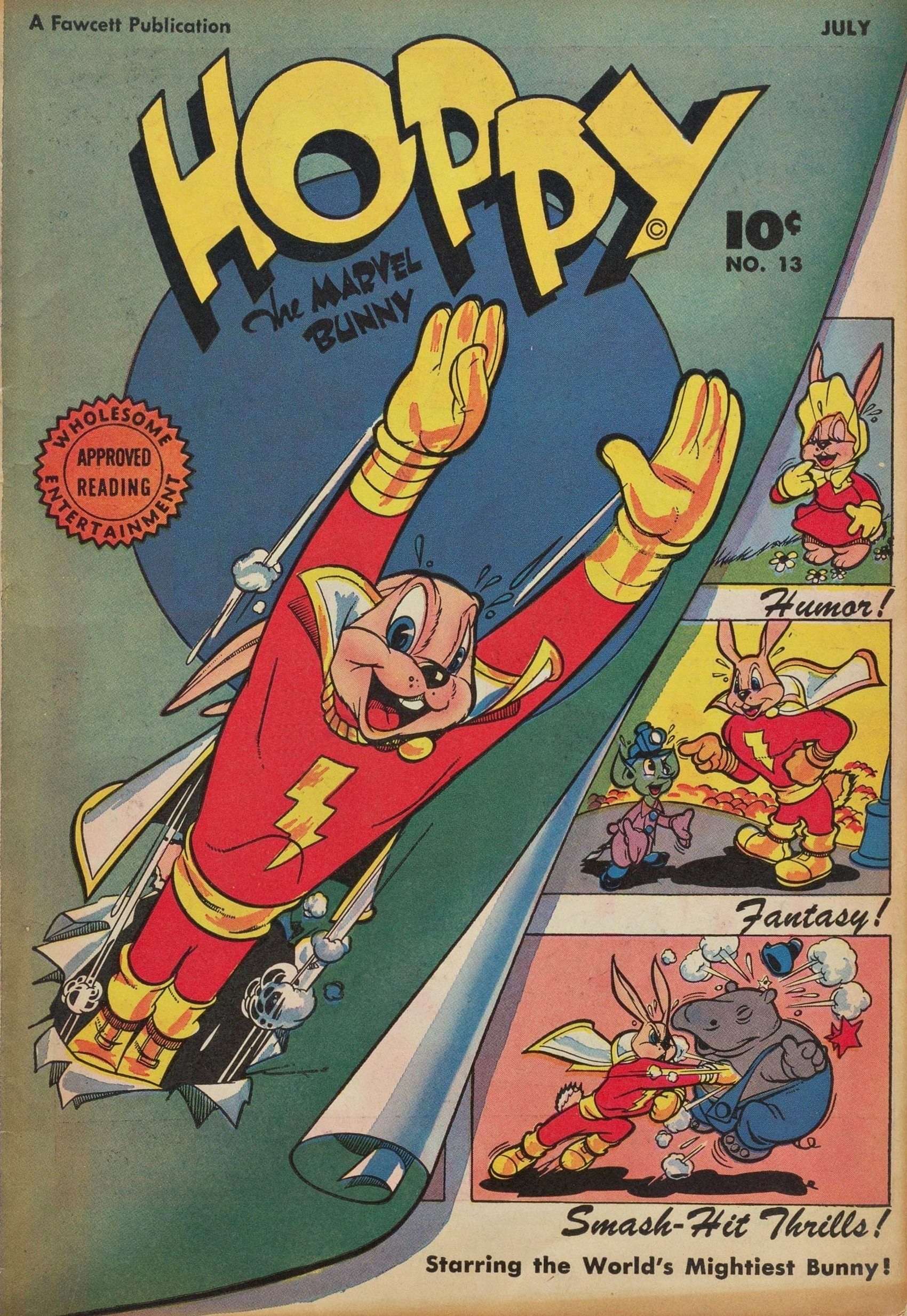 Read online Hoppy The Marvel Bunny comic -  Issue #13 - 1