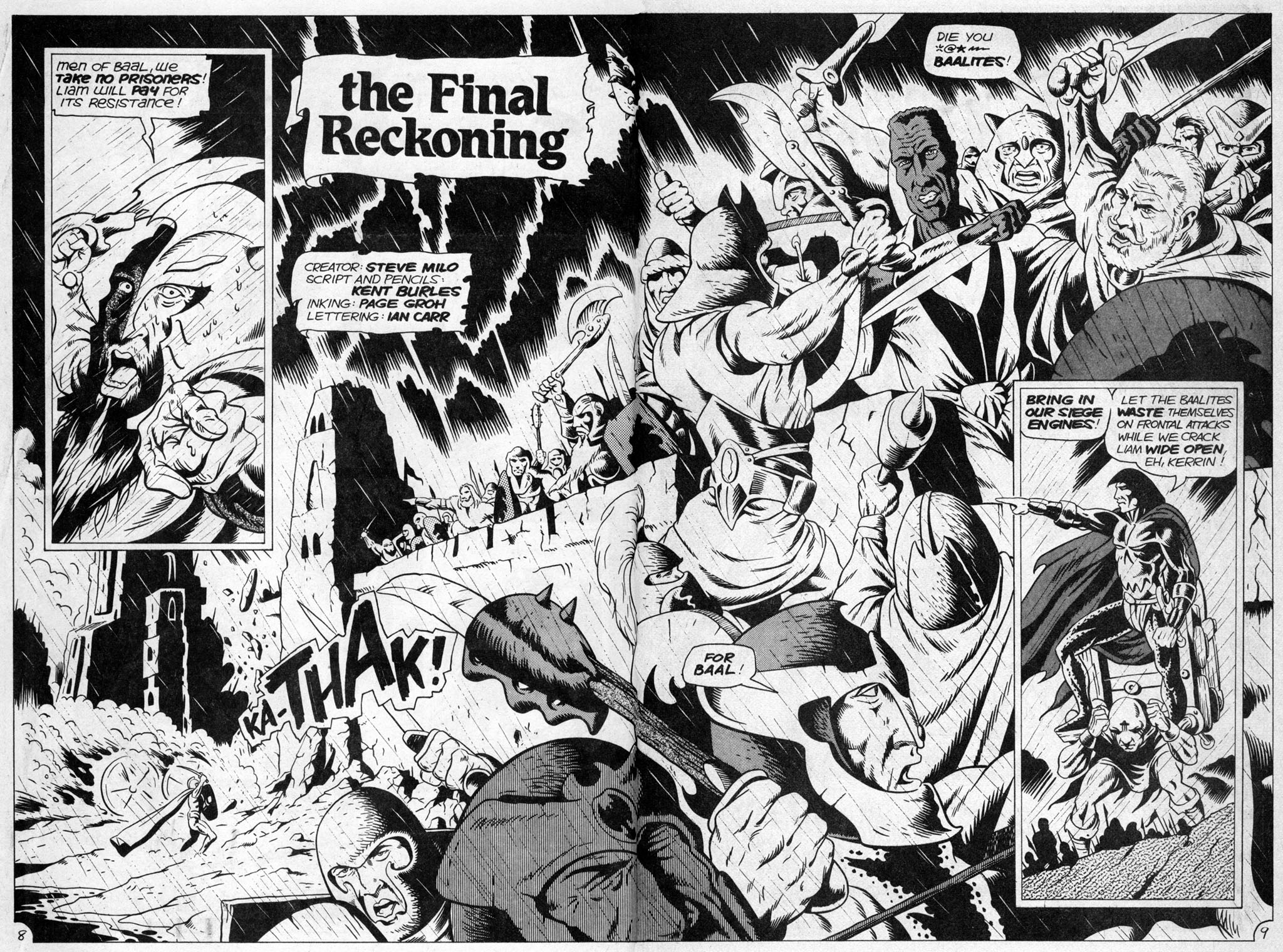 Read online Adventurers (1989) comic -  Issue #6 - 9