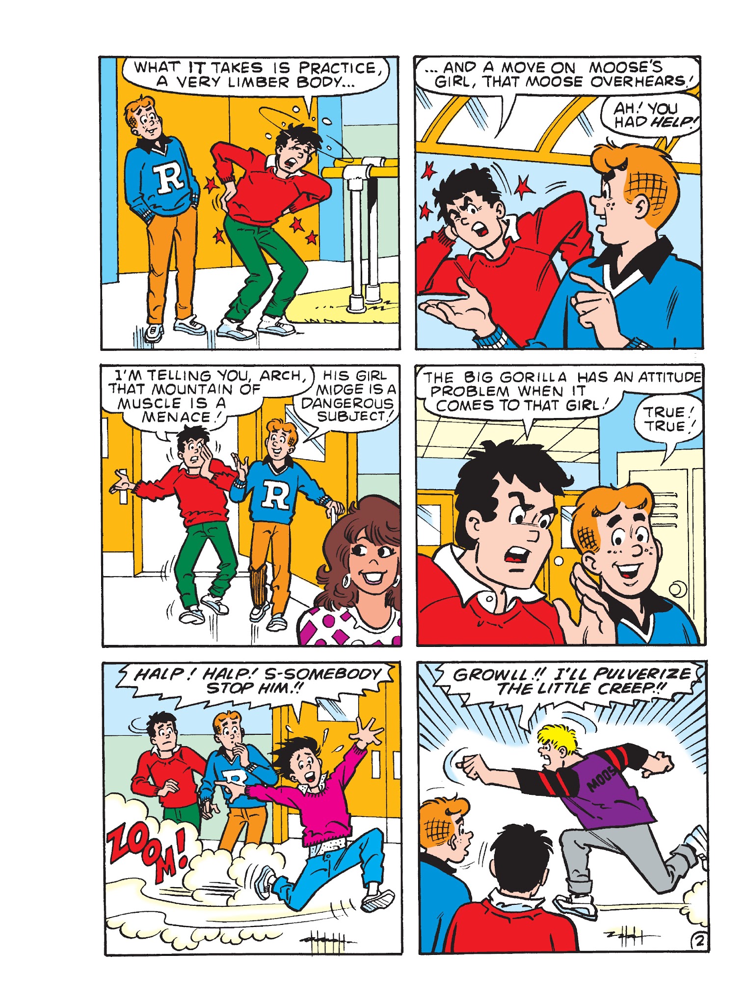 Read online Archie's Funhouse Double Digest comic -  Issue #24 - 121