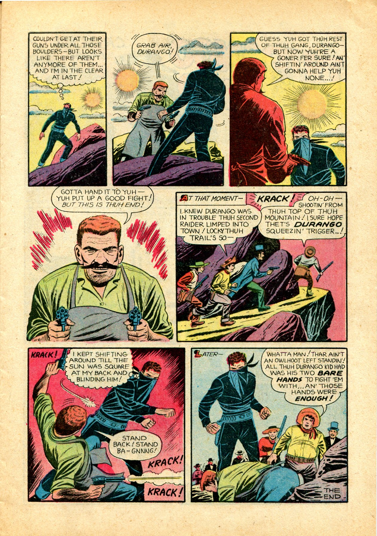 Read online Charles Starrett as The Durango Kid comic -  Issue #34 - 9